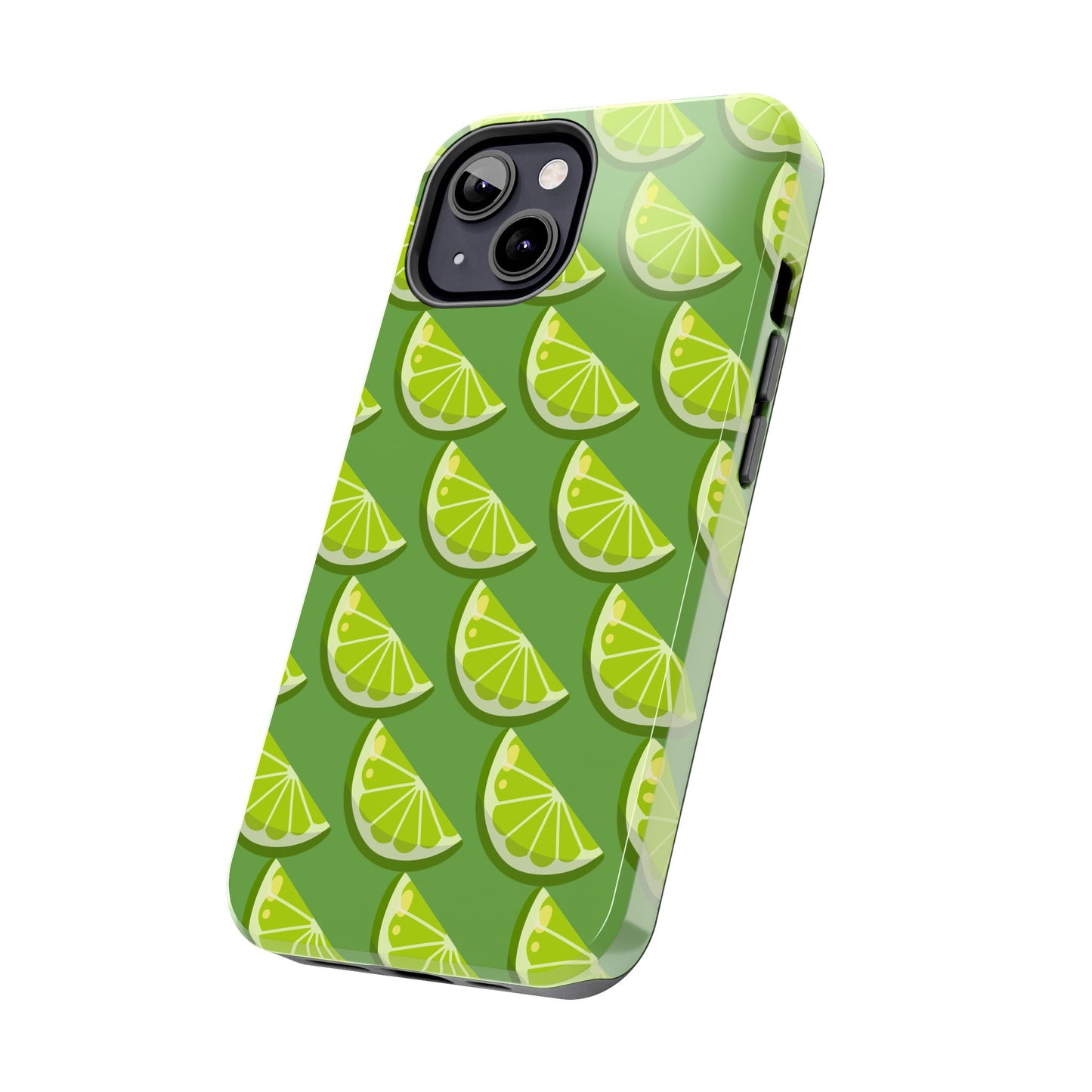 Lime Slice Tough Phone Case - Green Party - for iPhone