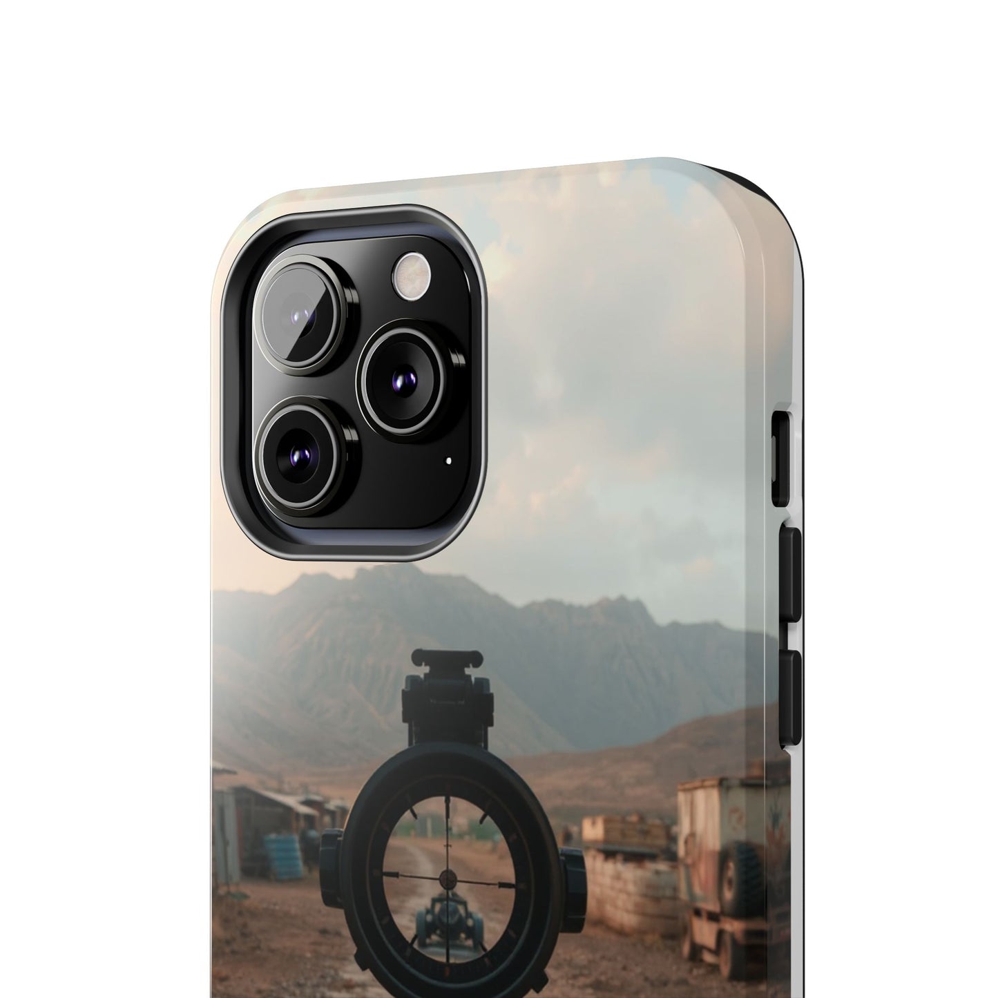 Tough Phone Case - Military Inspired Design with Sniper Scope