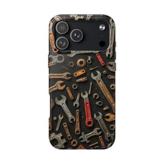 Tools Design Tough Phone Case - Durable Protection for DIY Enthusiasts