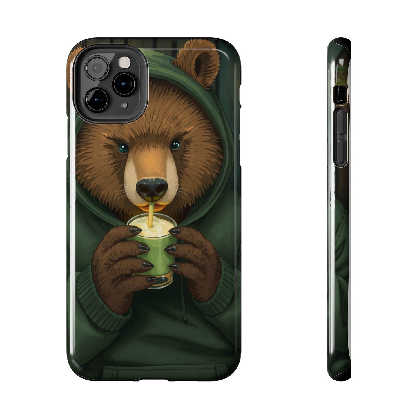 Cute Bear Phone Case – Tough and Stylish Protection for Animal Lovers