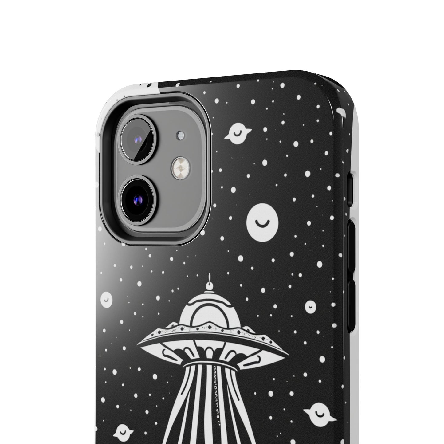 Galaxy UFO Tough Phone Case - Durable Protection with Unique Space Design