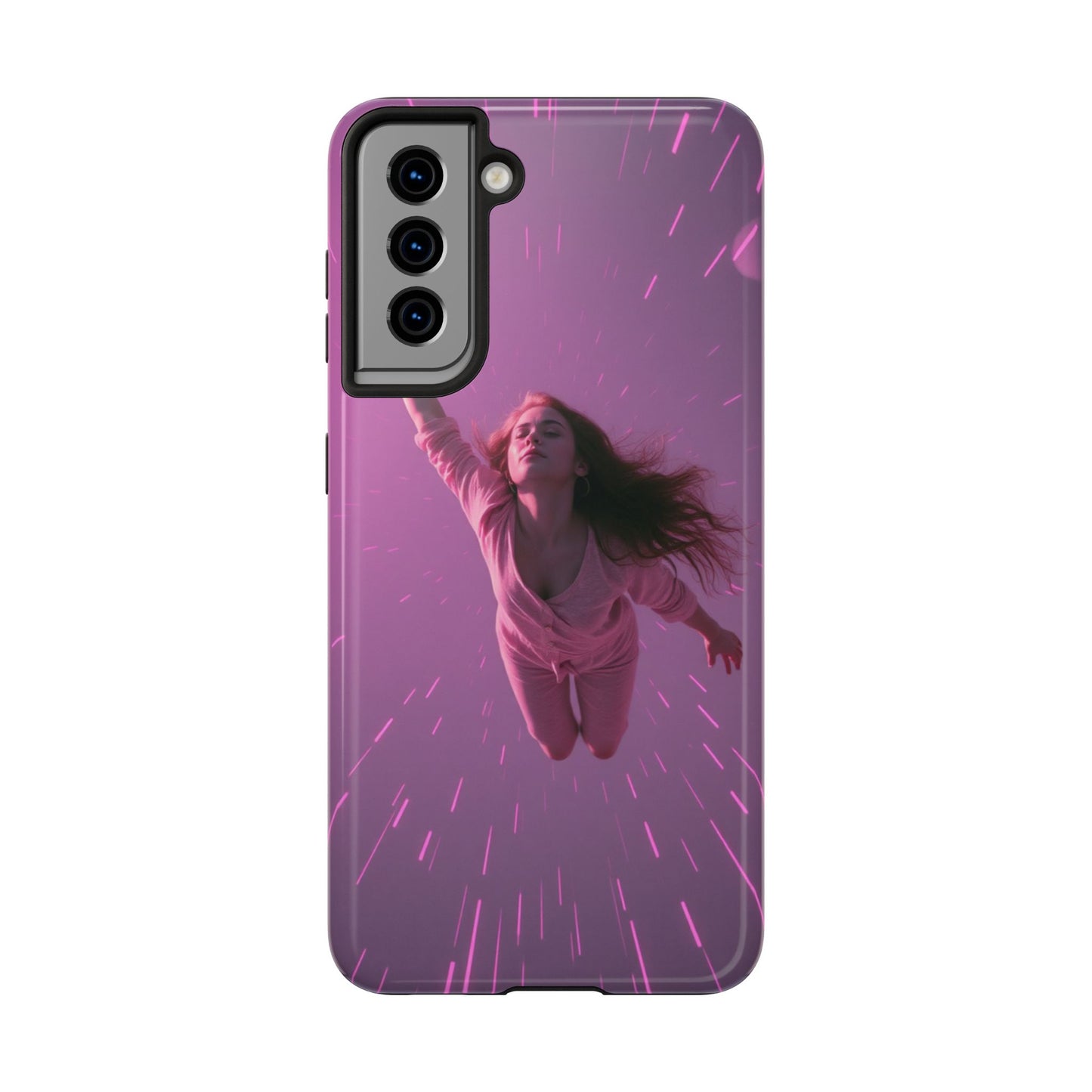 Inspirational Tough Phone Case - Cosmic Dreamer Design
