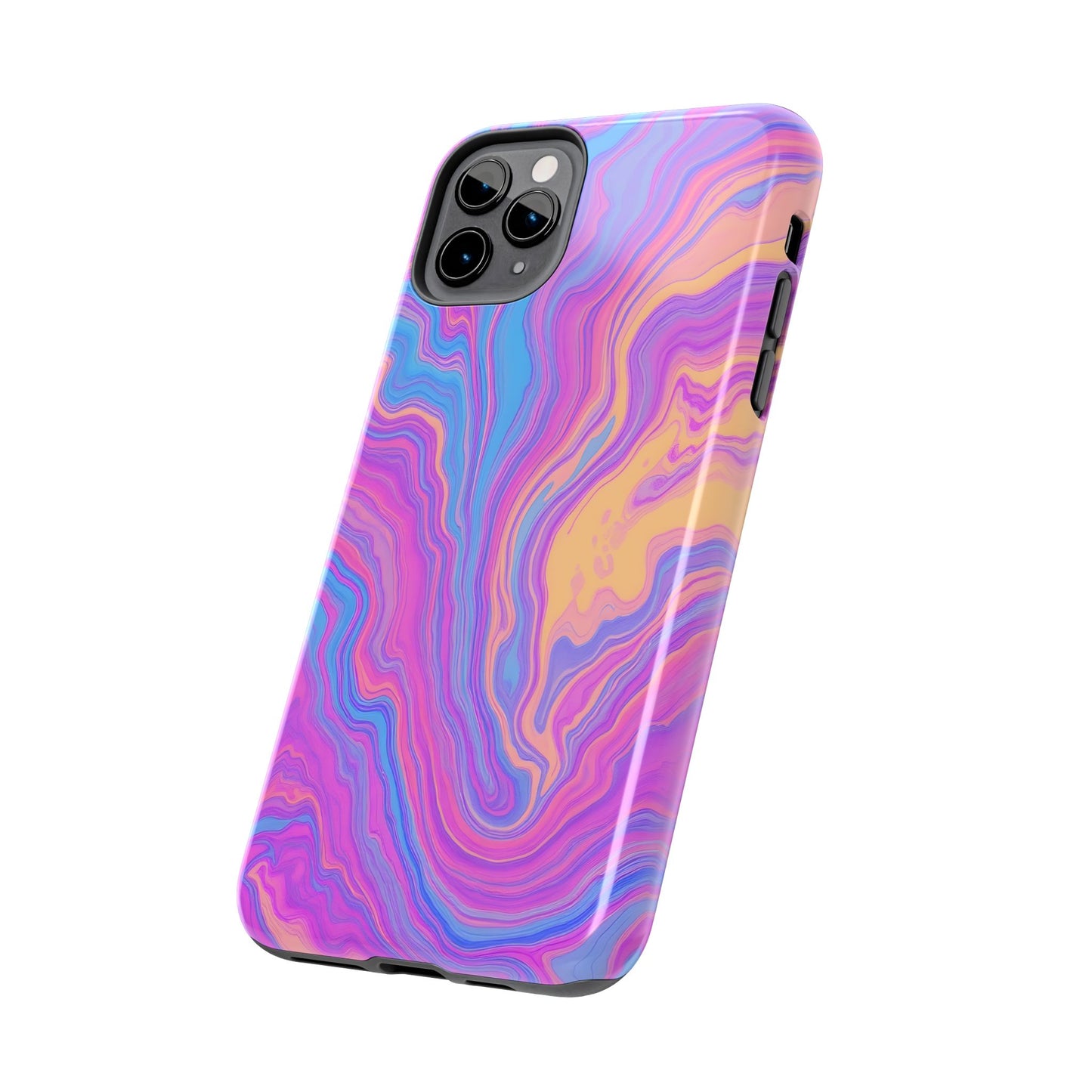 Pop Art Liquid Texture Marble Phone Case - Tough & Stylish Design - for iPhone