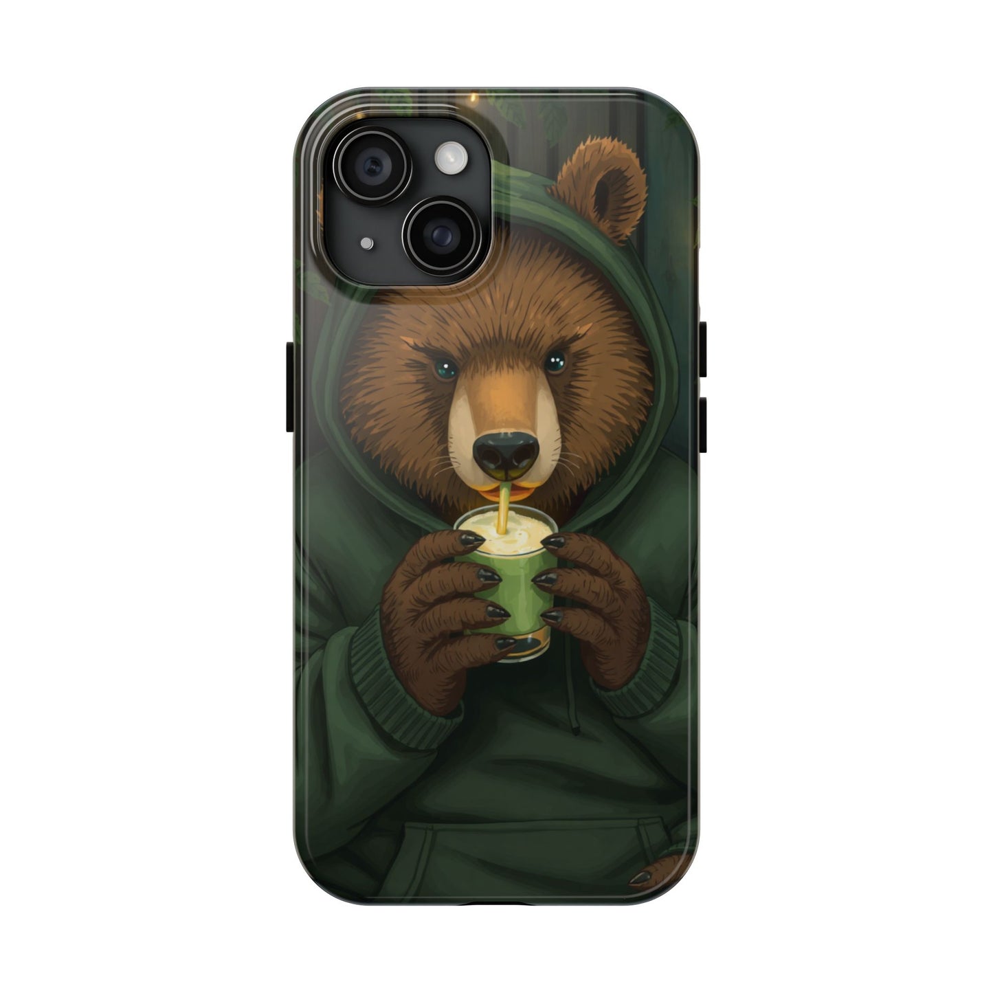 Cute Bear Phone Case – Tough and Stylish Protection for Animal Lovers