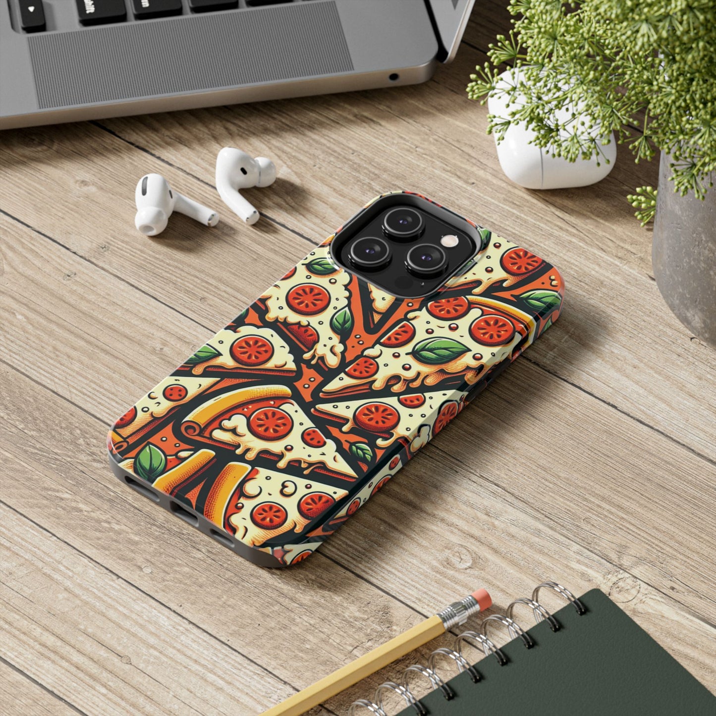 Tasty Pizza Slice Tough Phone Case - Food Lovers - for iPhone