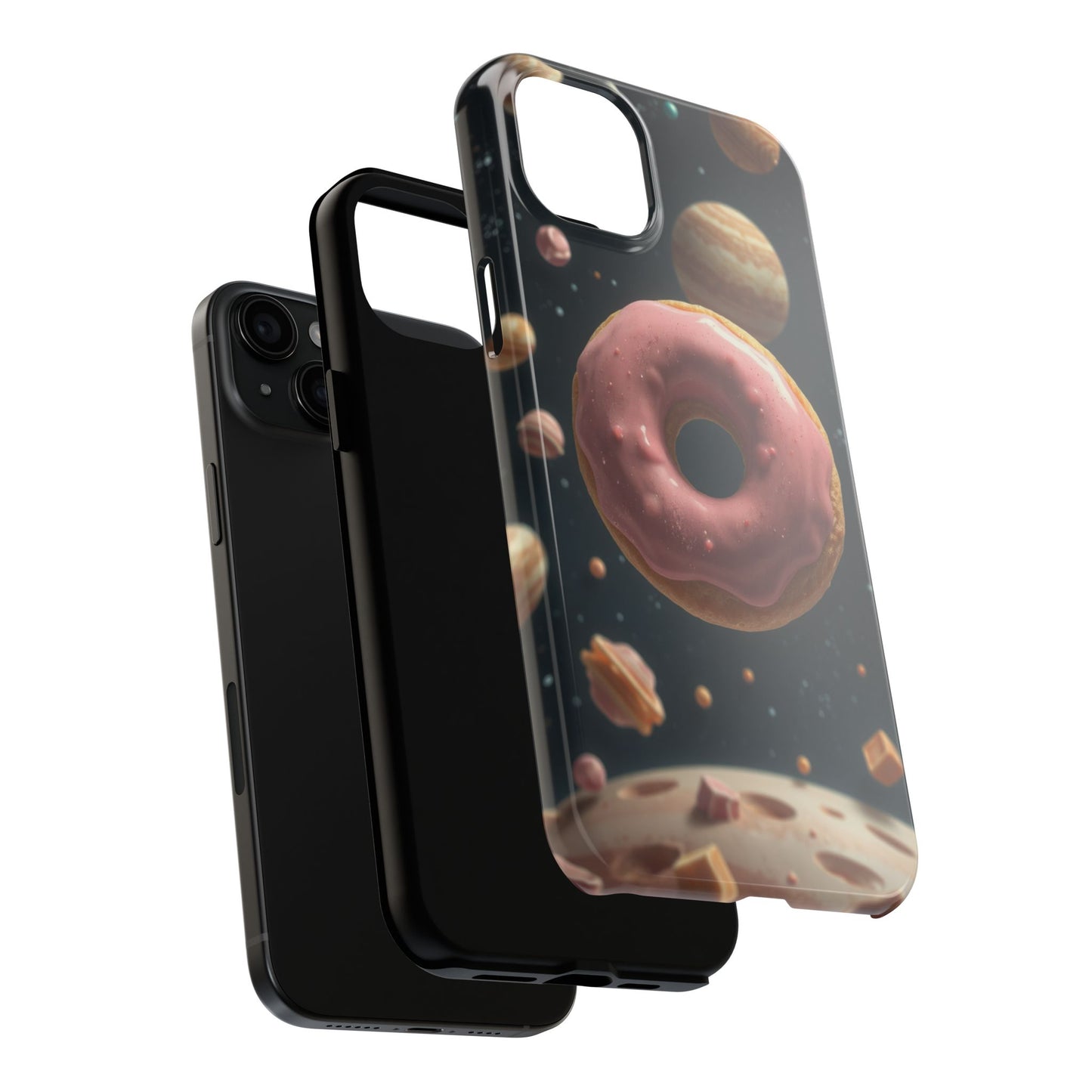 Galaxy Donut Tough Phone Case - Durable & Stylish Protective Cover