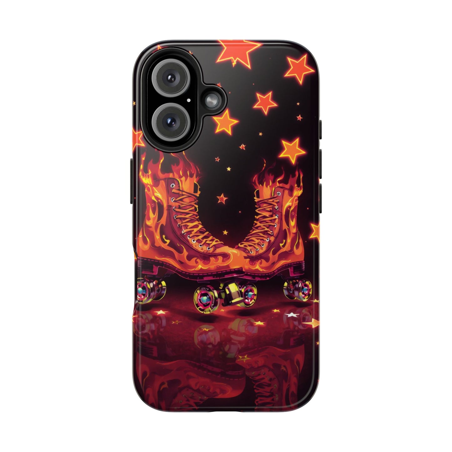 Retro Roller Skates Tough Phone Case - Stylish & Durable