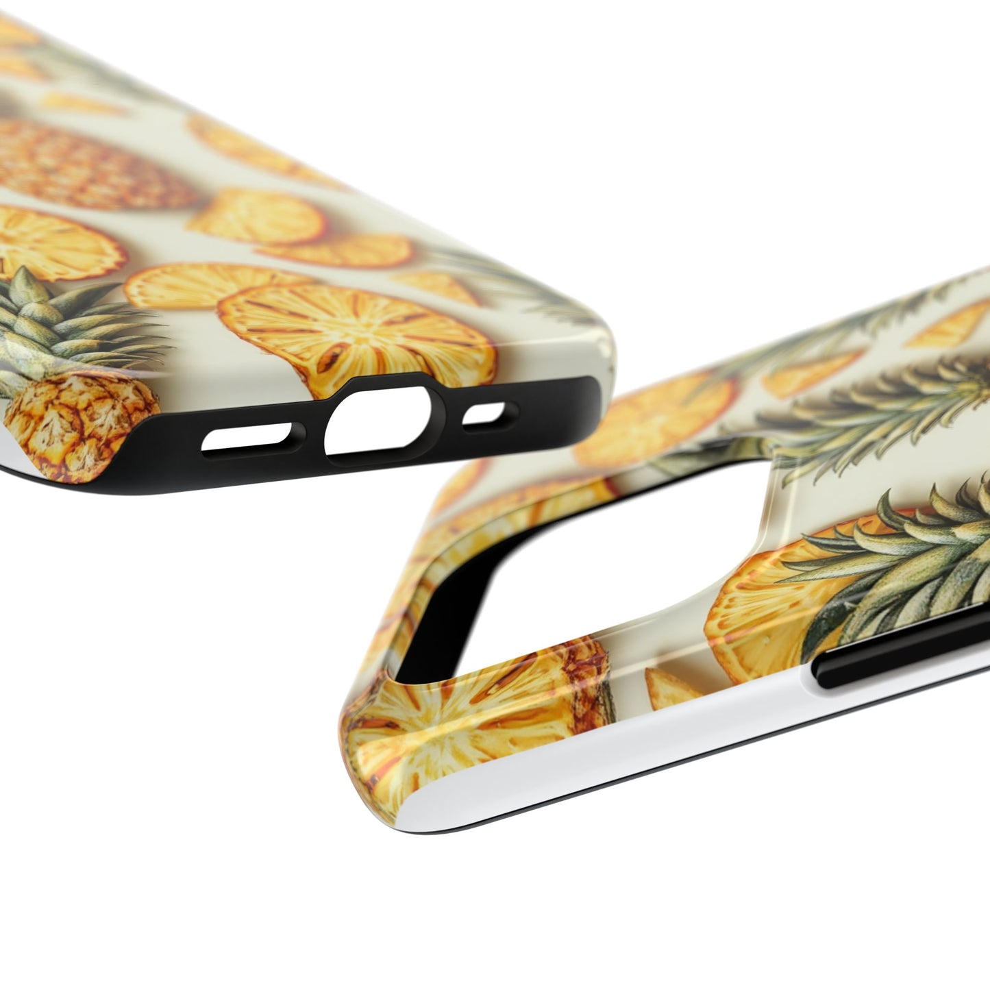 Tropical Pineapple Phone Case - Tough Phone Protector for Summer Vibes