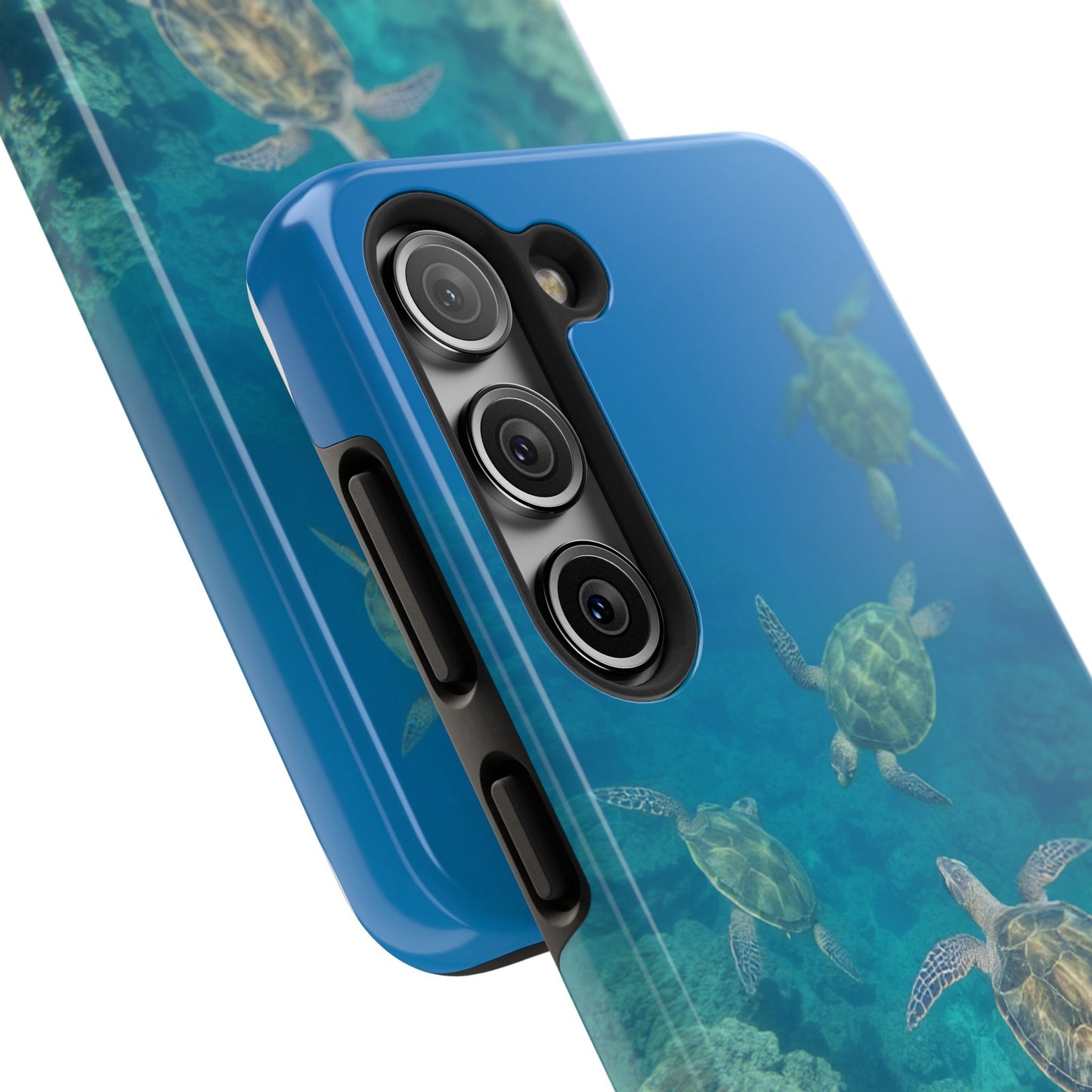 Ocean Turtle Tough Phone Cases - Durable Protection with Marine Art