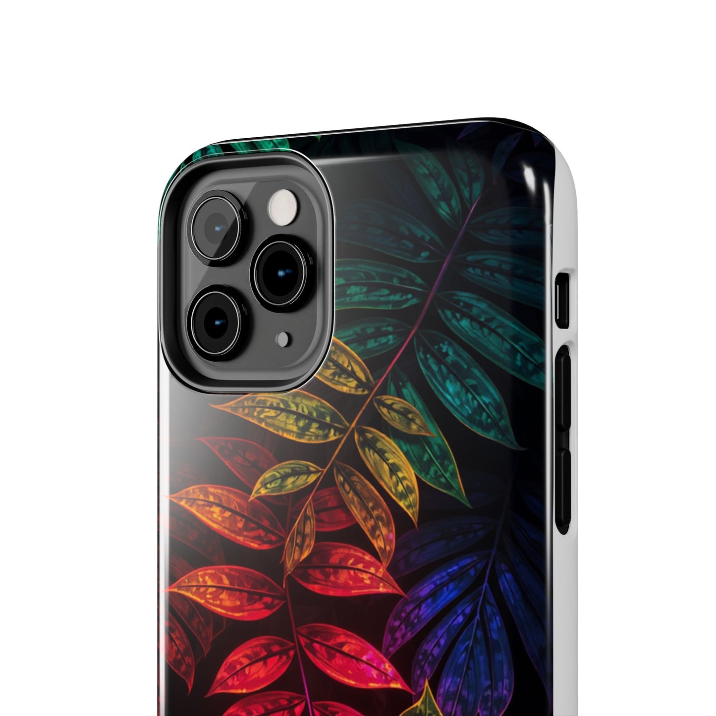 Vibrant Tropical Leaf Tough Phone Case