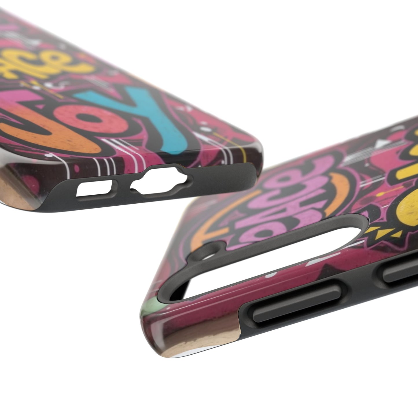 Colorful Peace Joy Tough Phone Case