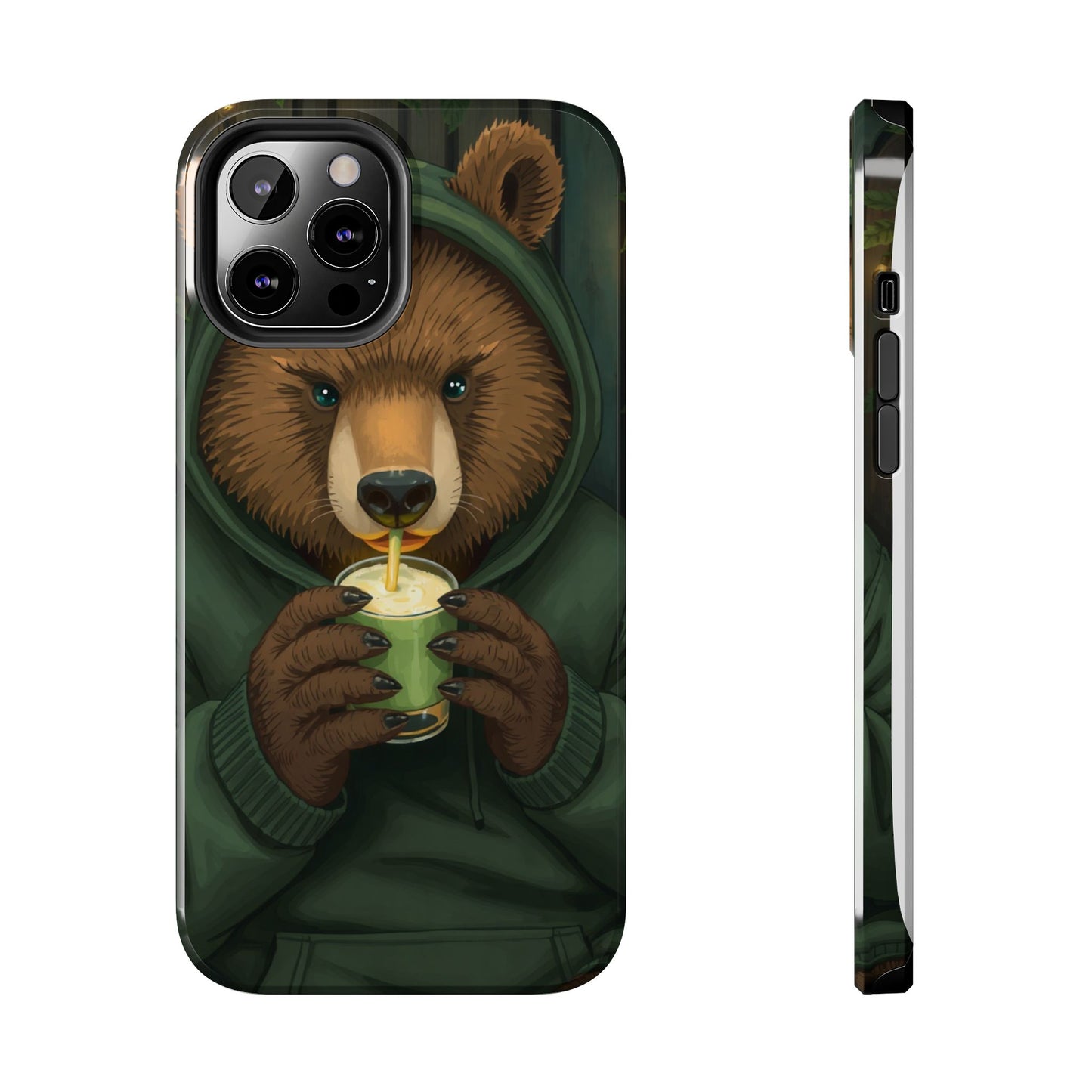 Cute Bear Phone Case – Tough and Stylish Protection for Animal Lovers