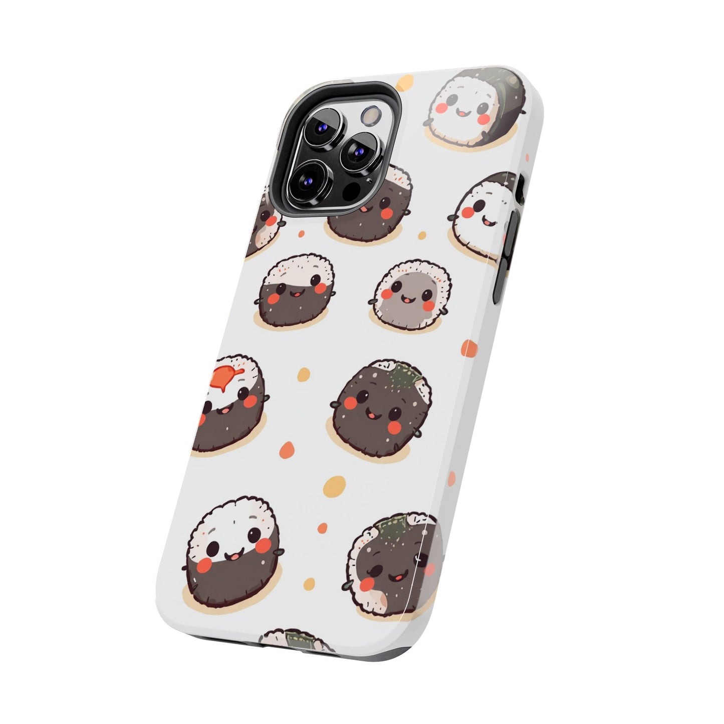 Cute Sushi Tough Phone Case - Kawaii Design for Food Lovers
