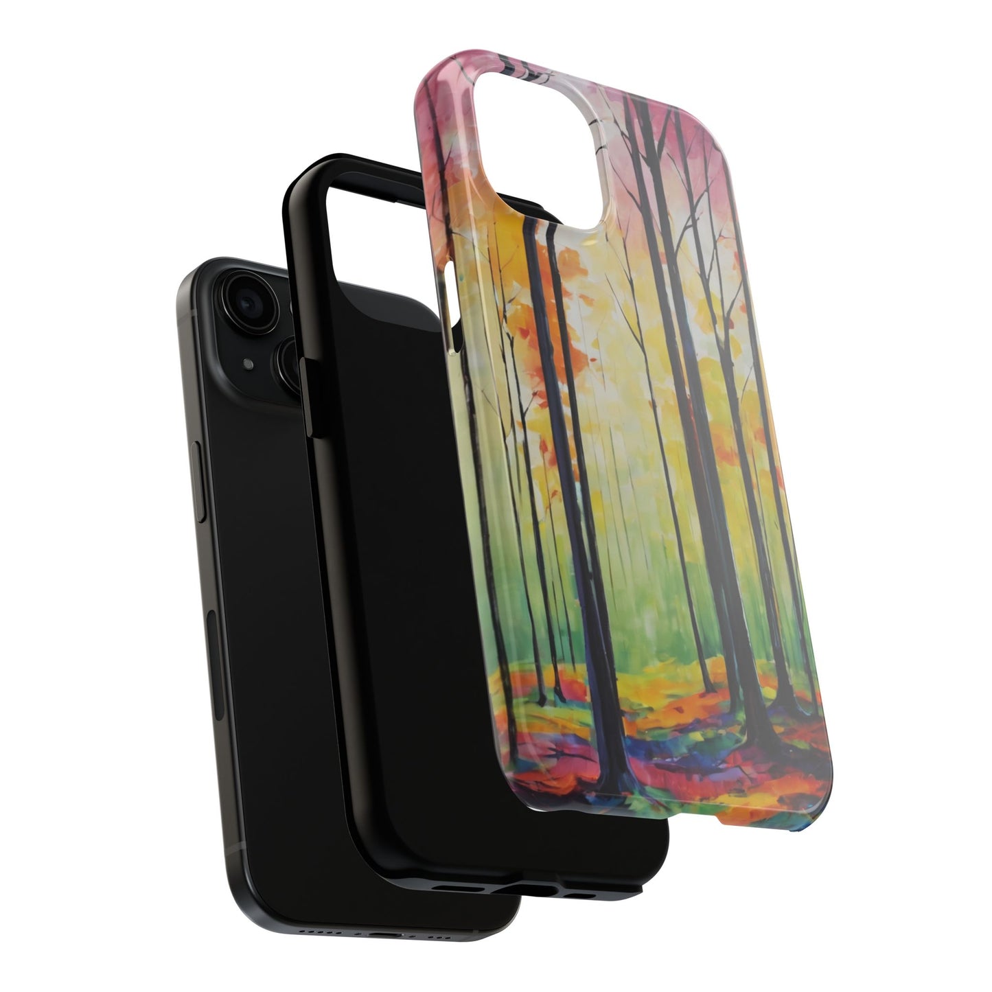 Nature-Inspired Tough Phone Case for Outdoor&Artists Enthusiasts - for iPhone