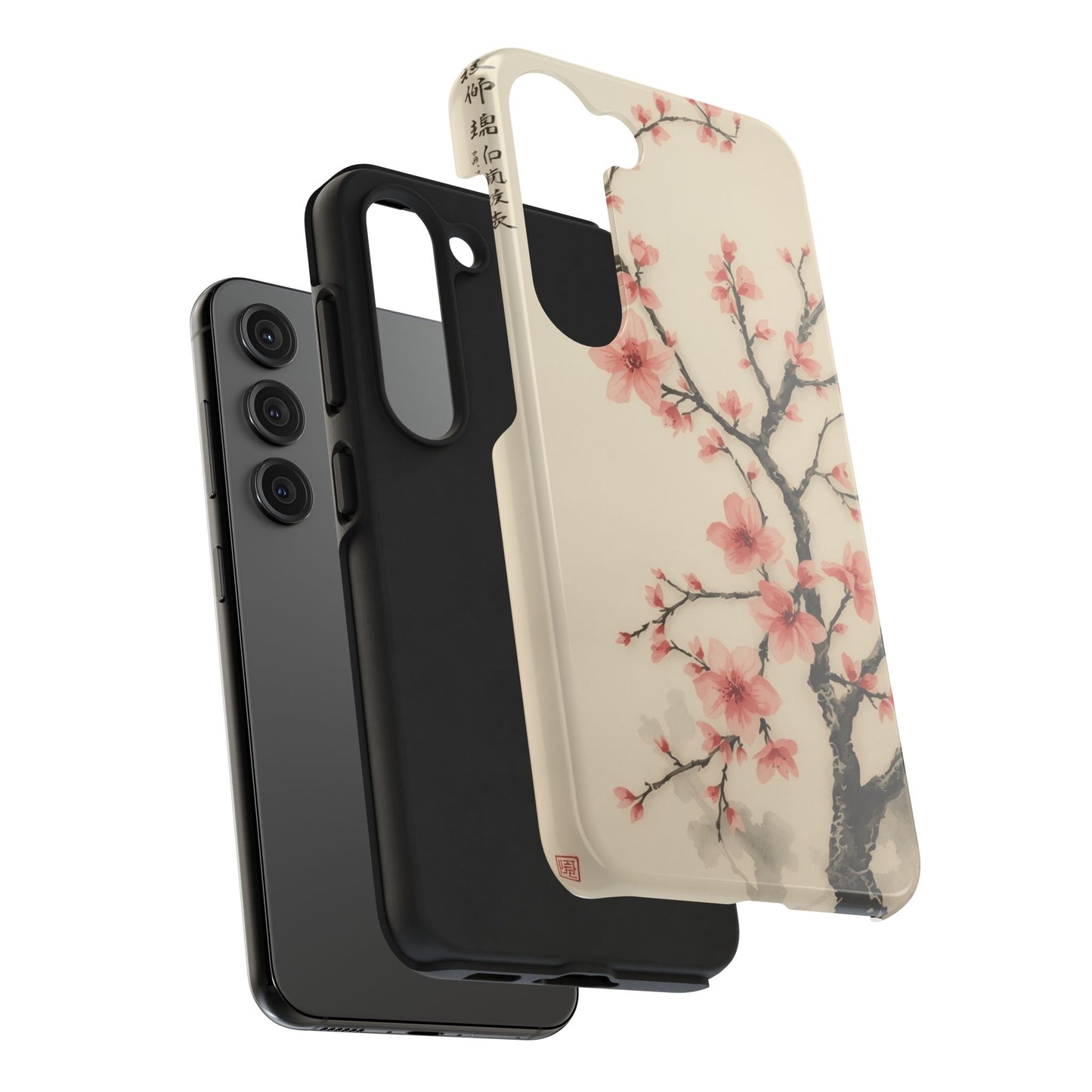 Cherry Blossom Tough Phone Case - Stylish Protection for Nature Lovers