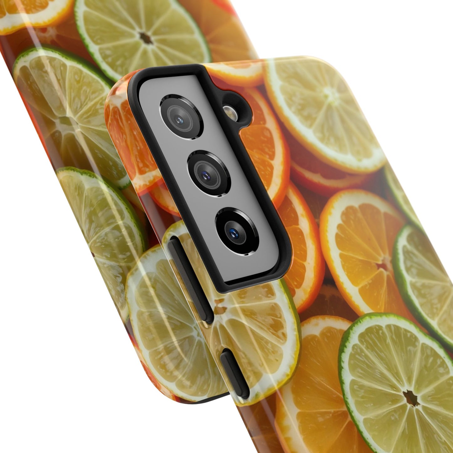 Citrus Slice Tough Phone Case – Vibrant Fruit Design for Summer Fun
