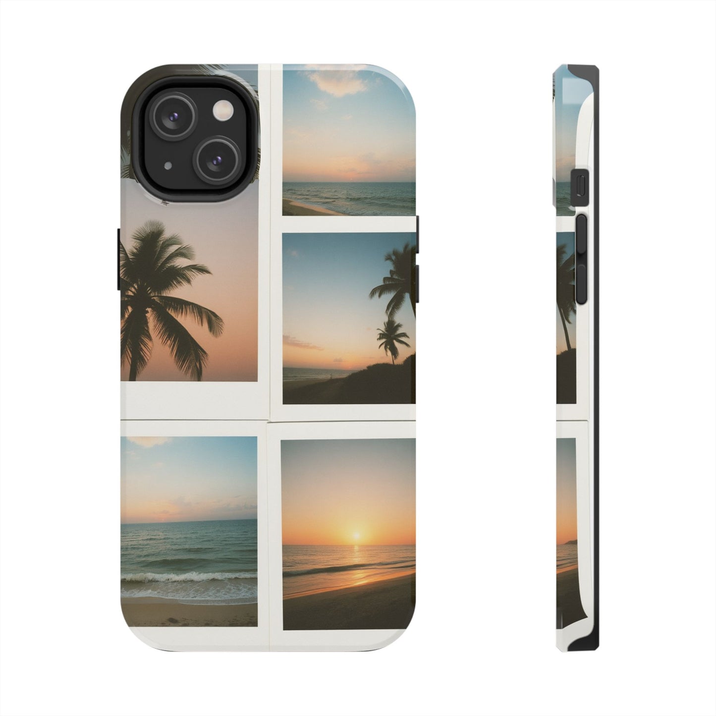 Tropical Sunset Tough Phone Case - Beach Vibes for Summer Adventures