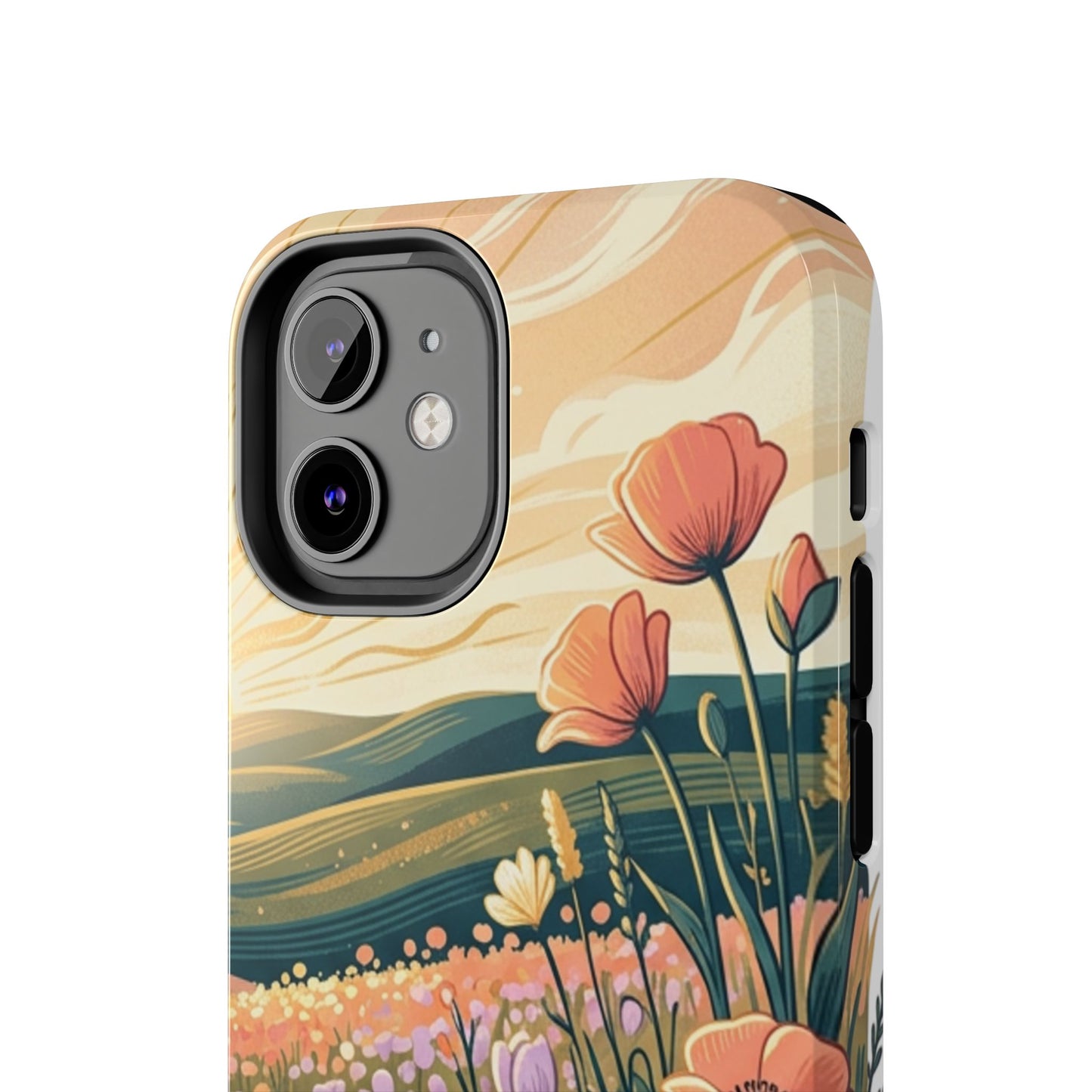 Floral Sunrise iPhone Case — Land of Flowers Design