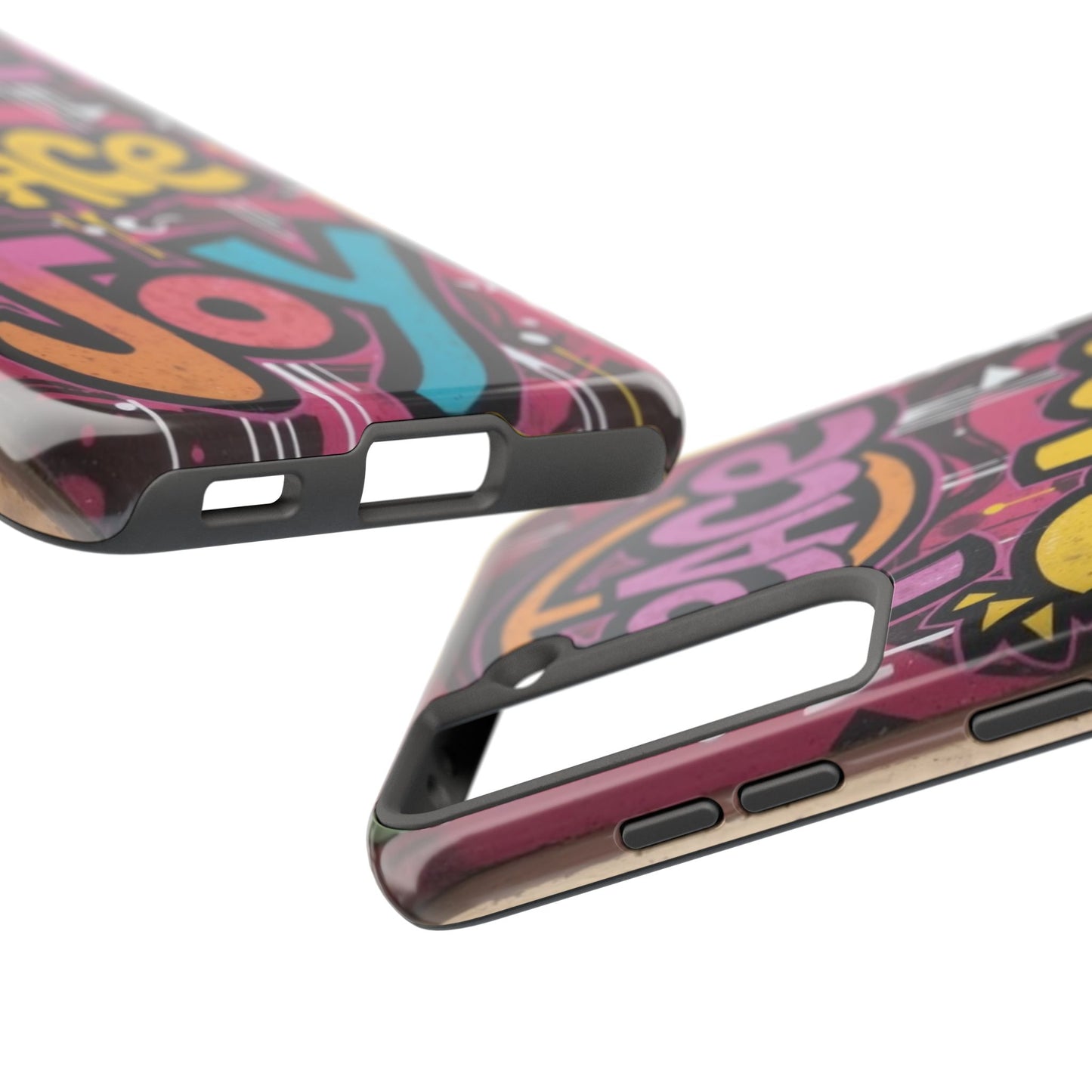 Colorful Peace Joy Tough Phone Case