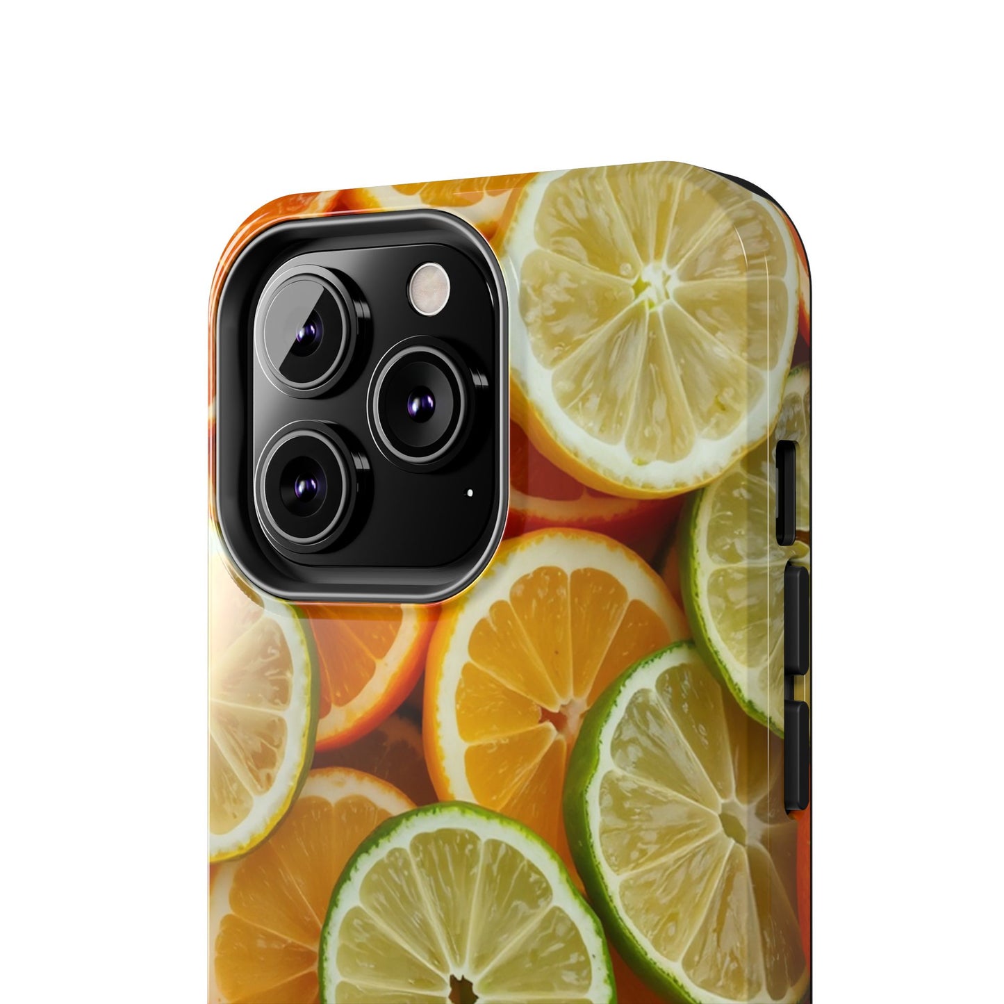 Citrus Slice Tough Phone Case – Vibrant Fruit Design for Summer Fun