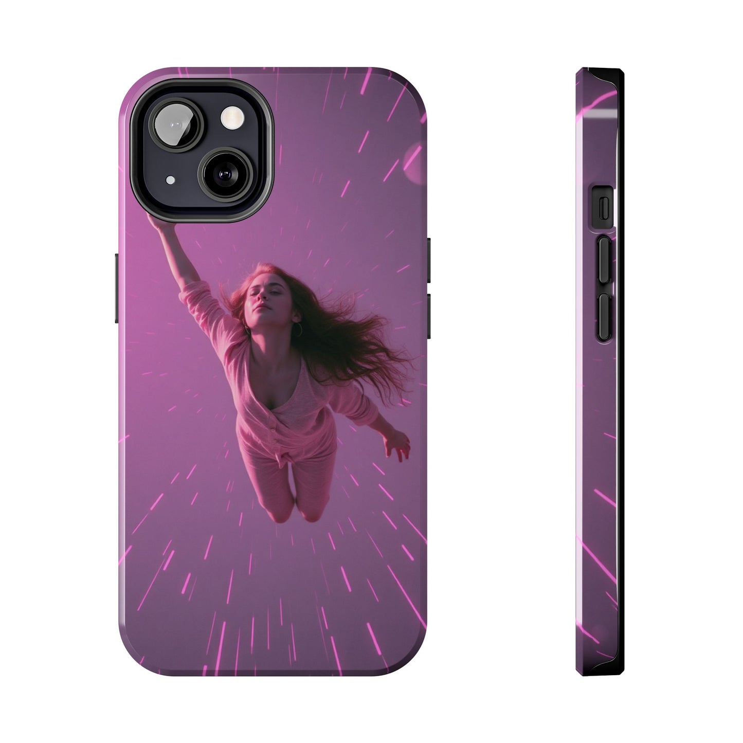 Inspirational Tough Phone Case - Cosmic Dreamer Design