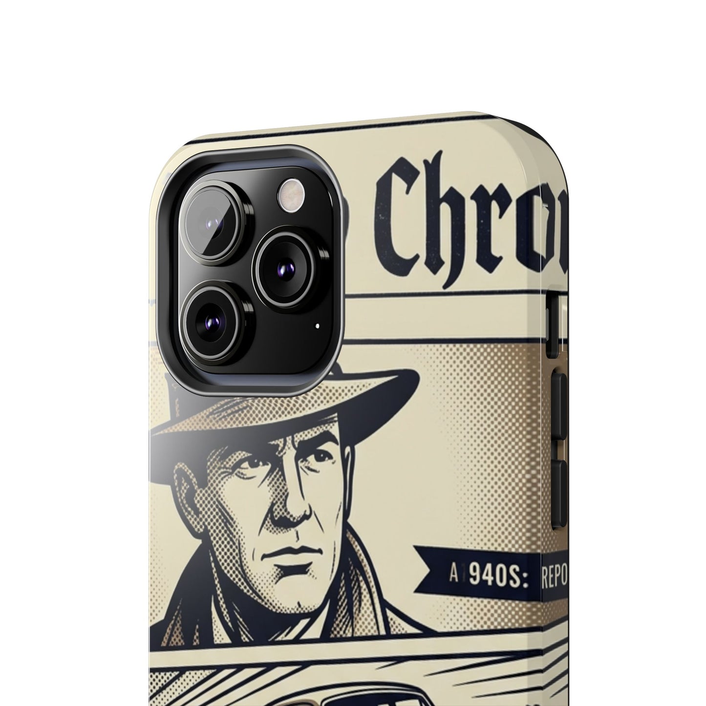 Old Newspaper Tough Phone Case