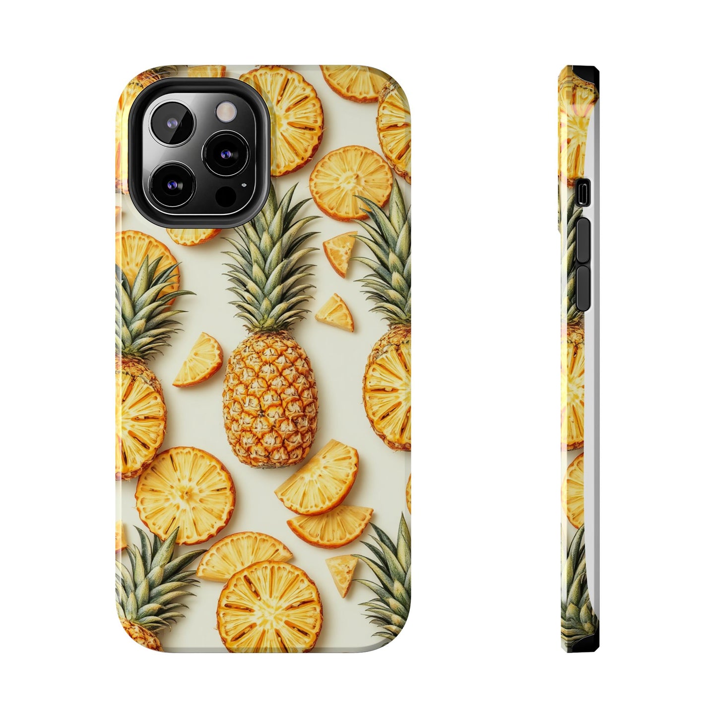 Tropical Pineapple Phone Case - Tough Phone Protector for Summer Vibes