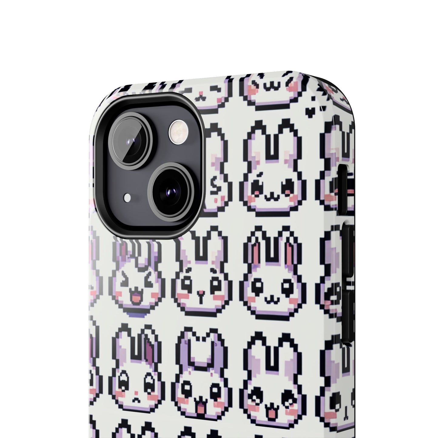 Cute Pixel Bunny Tough Phone Case - Stylish & Protective Cover for iPhone