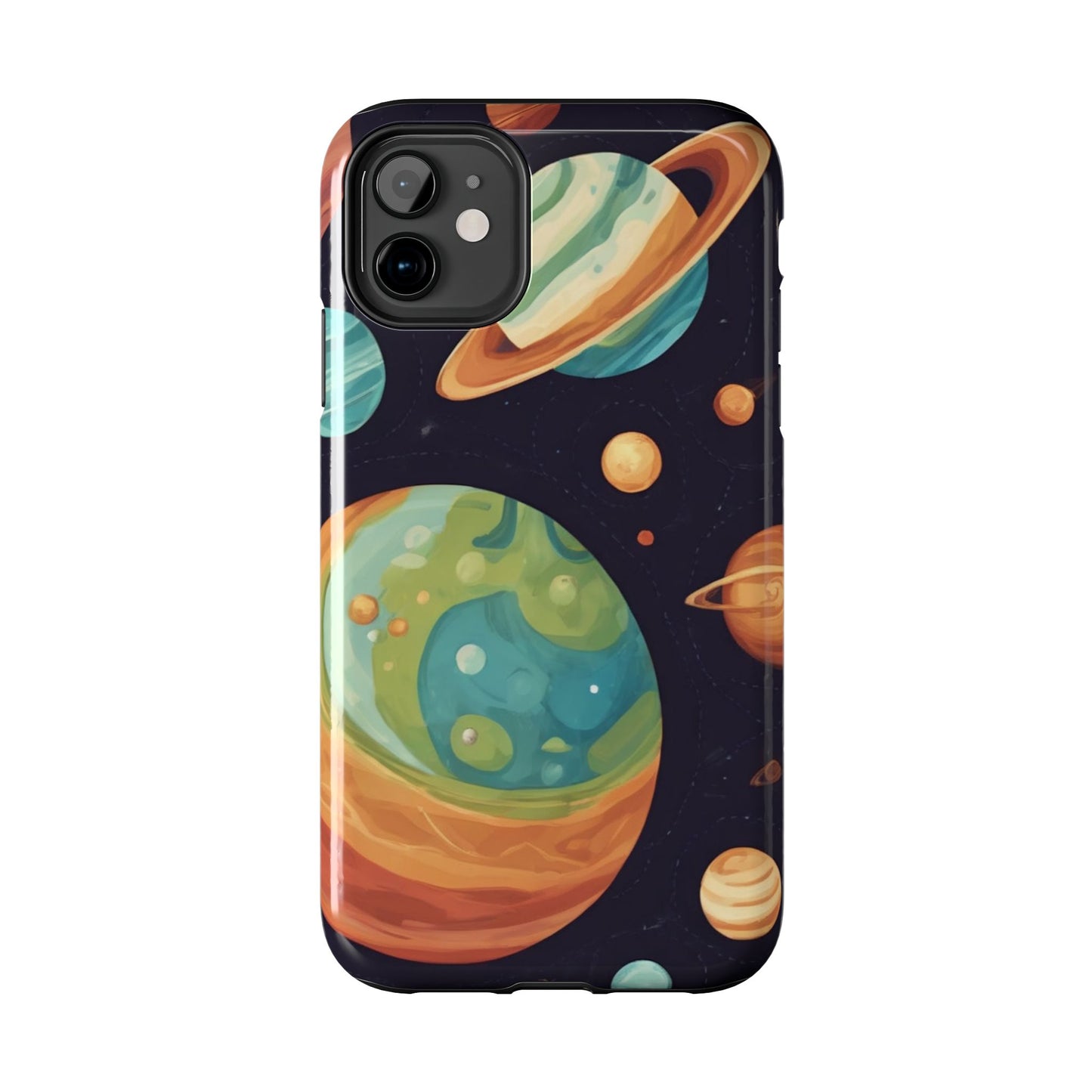 Cosmic Planet Phone Case - Durable Tough Protector for Space Lovers - for iPhone