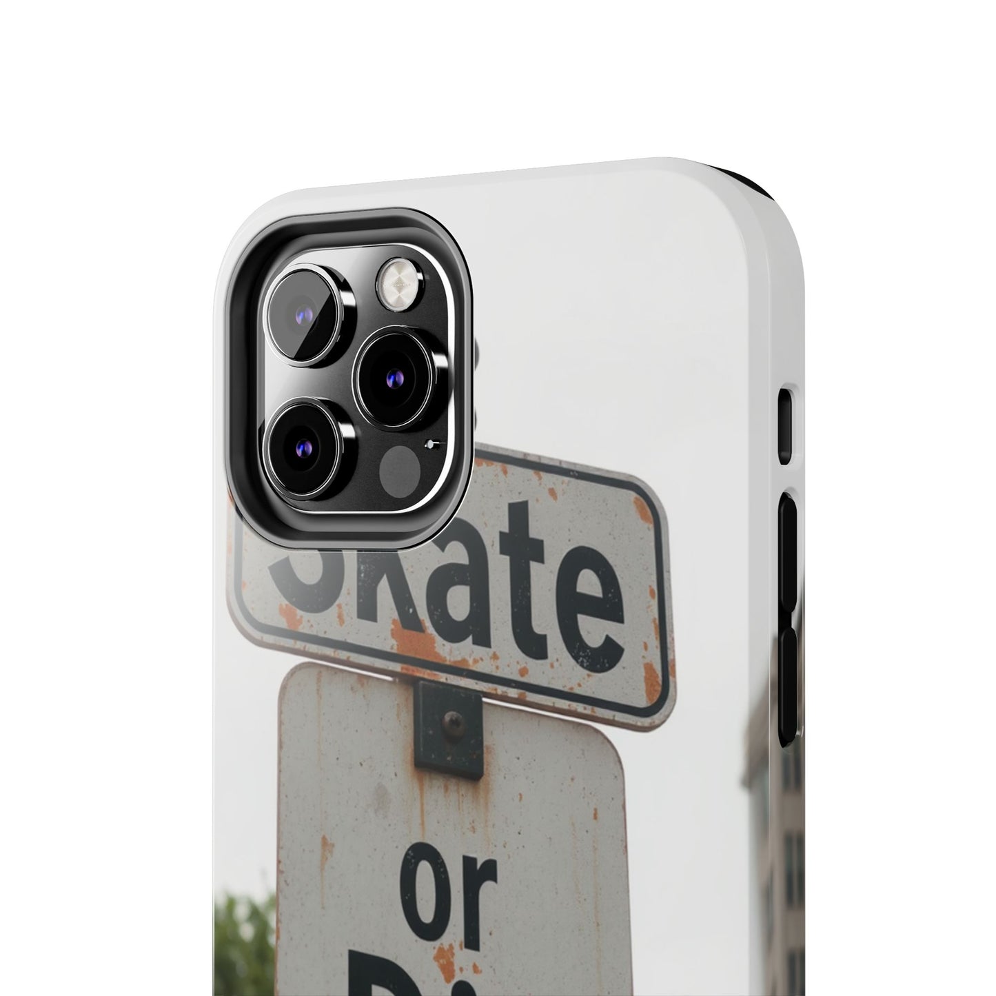 Skate or Die Tough Phone Case - Durable Protection for Skaters