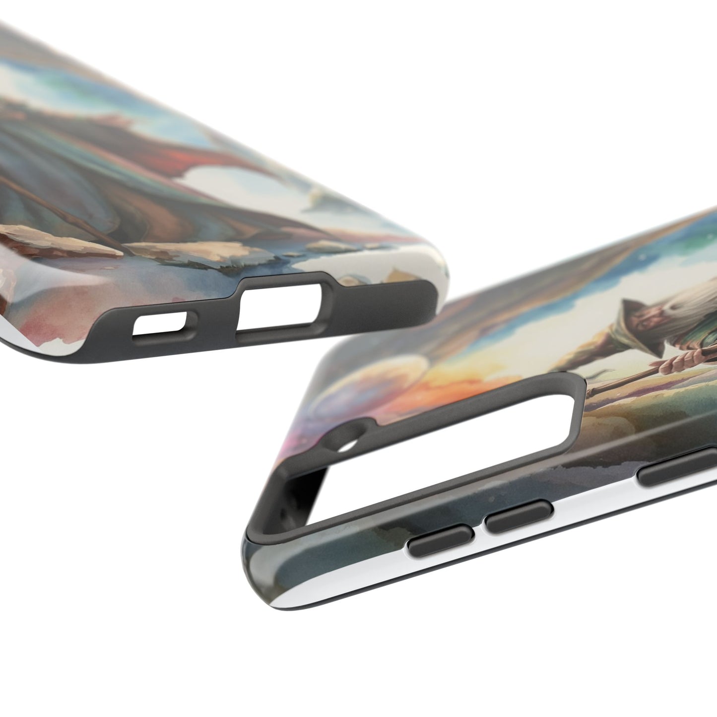 Magical Wizard Phone Case - Tough, Durable Phone Cover for Fantasy Lovers, Geek Gift, Unique Design, Celestial Phone Accessory