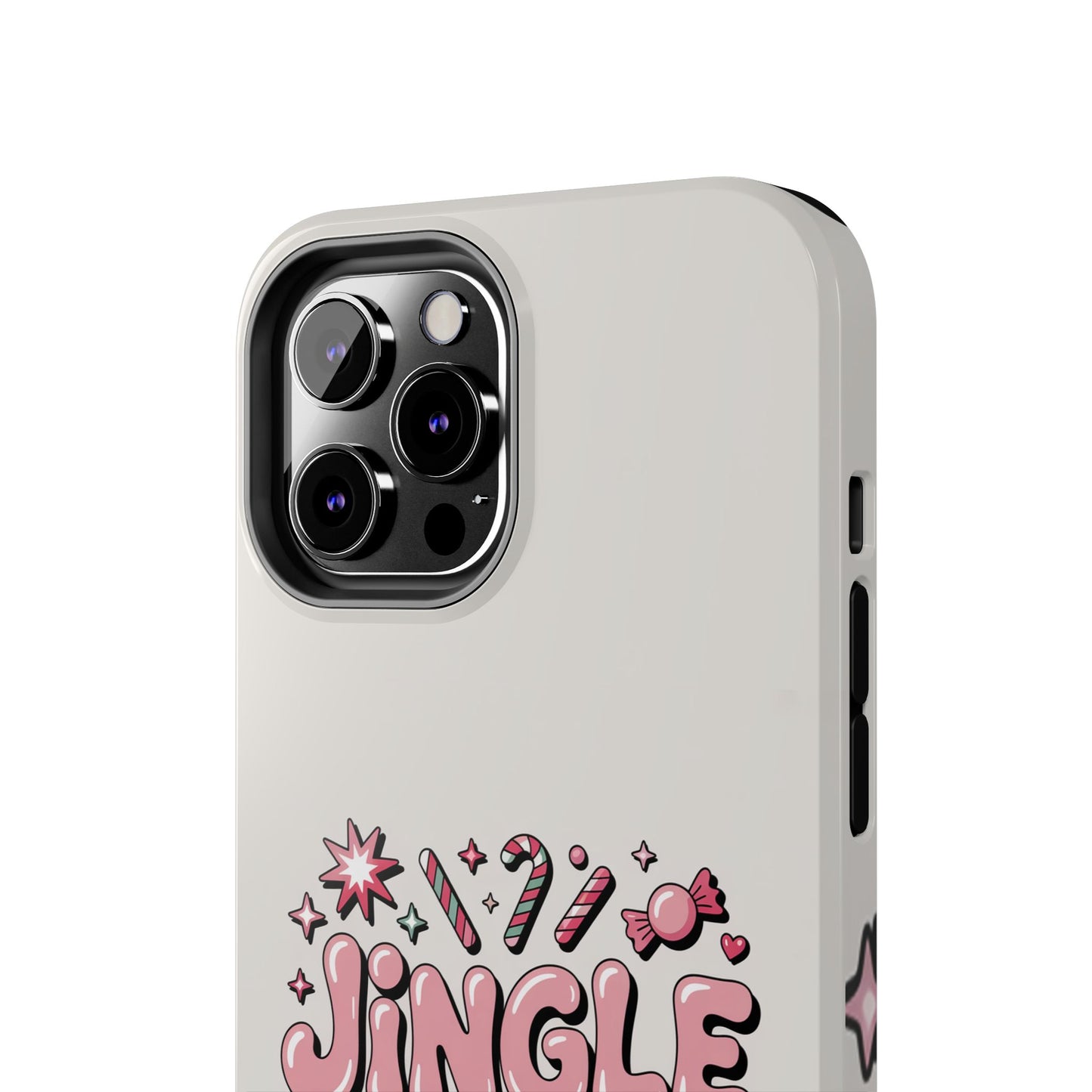 Jingle Babe Tough Phone Case - Festive Holiday Protection for Your iPhone