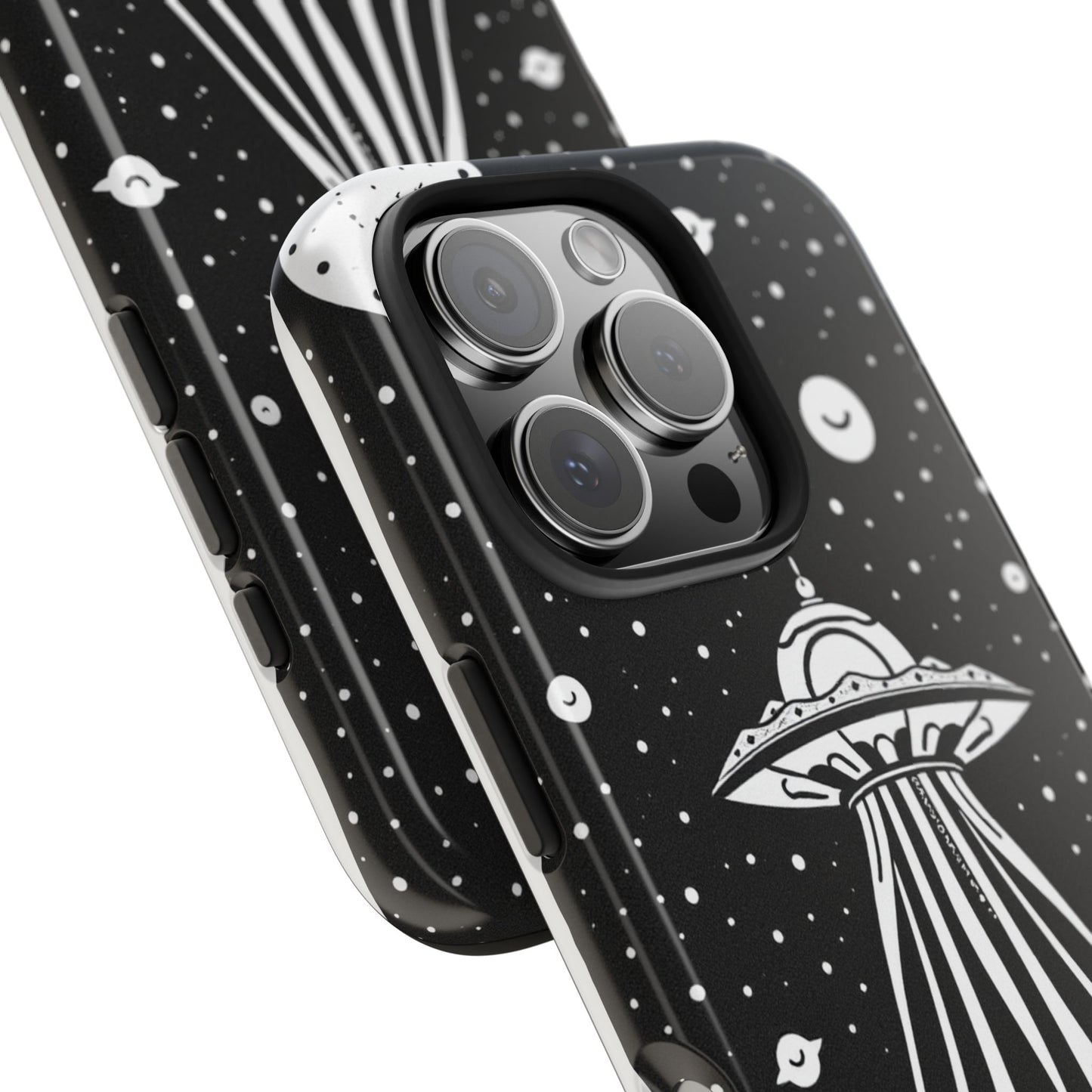 Galaxy UFO Tough Phone Case - Durable Protection with Unique Space Design