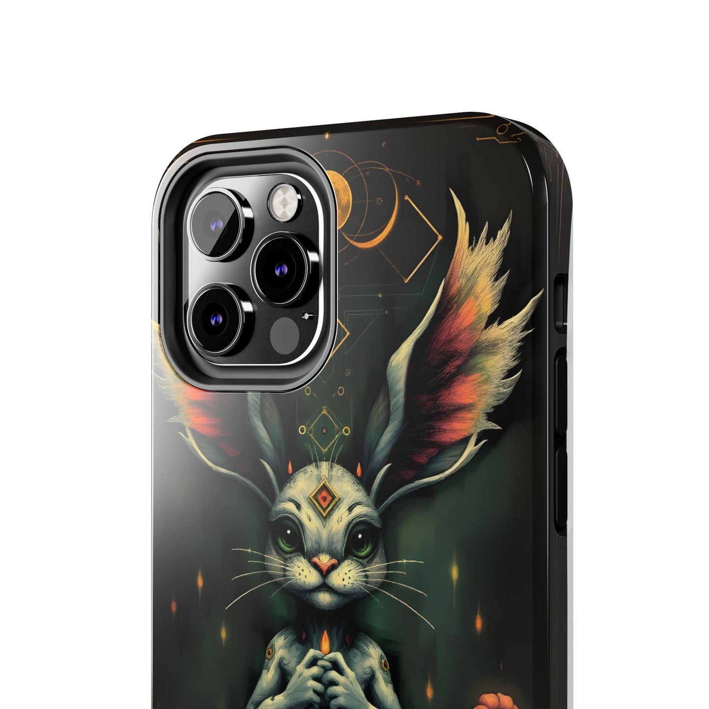 Artistic Rabbit Phone Cases - Unique and Durable Design of Mystical Bunny - for iPhone