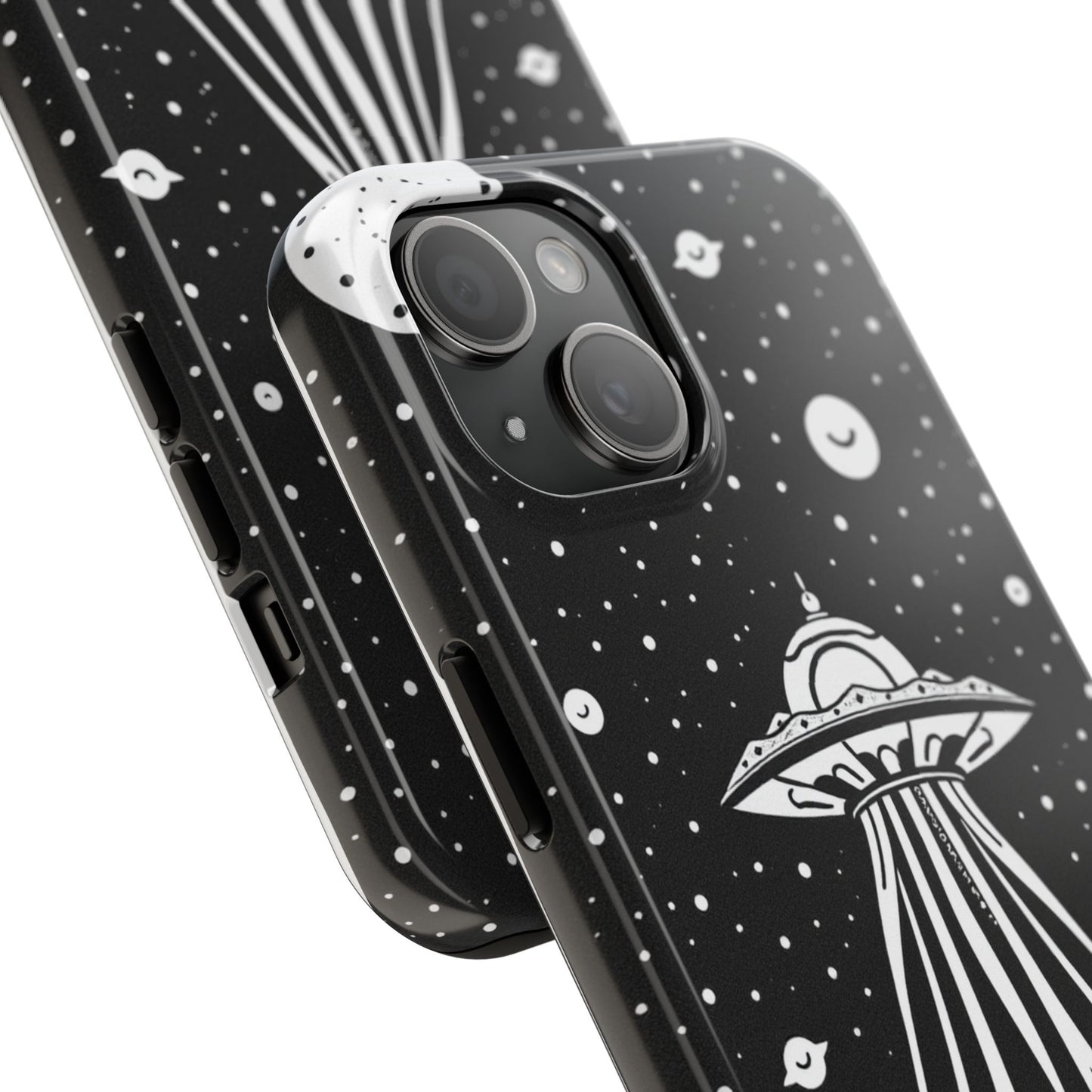 Galaxy UFO Tough Phone Case - Durable Protection with Unique Space Design