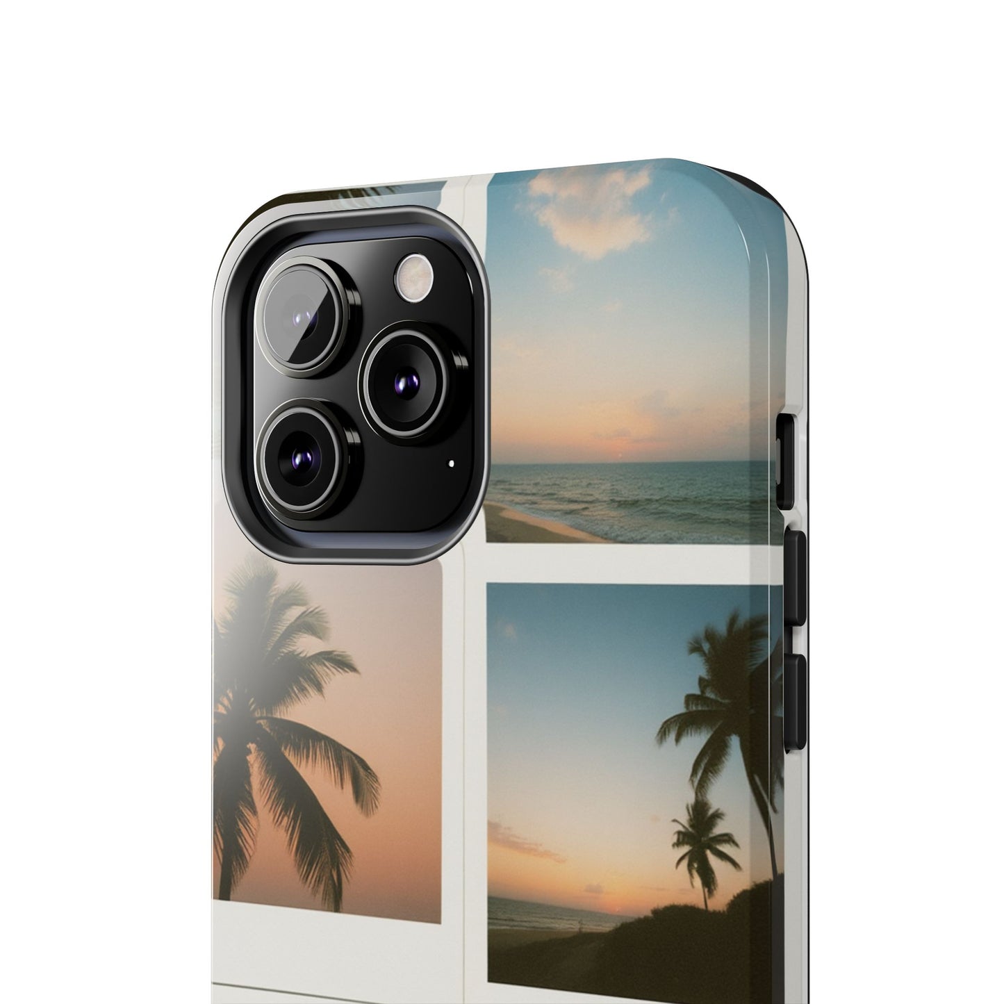 Tropical Sunset Tough Phone Case - Beach Vibes for Summer Adventures