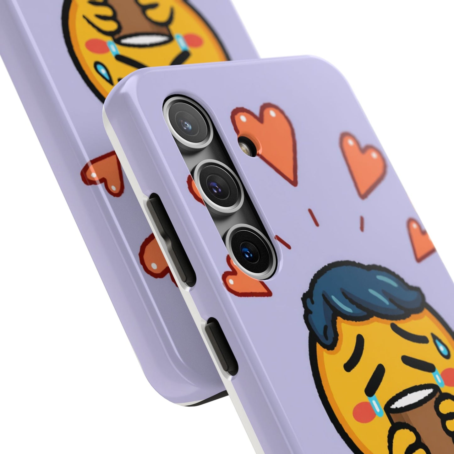 Cute Tough Phone Case - 'Not Today' Emoji Design