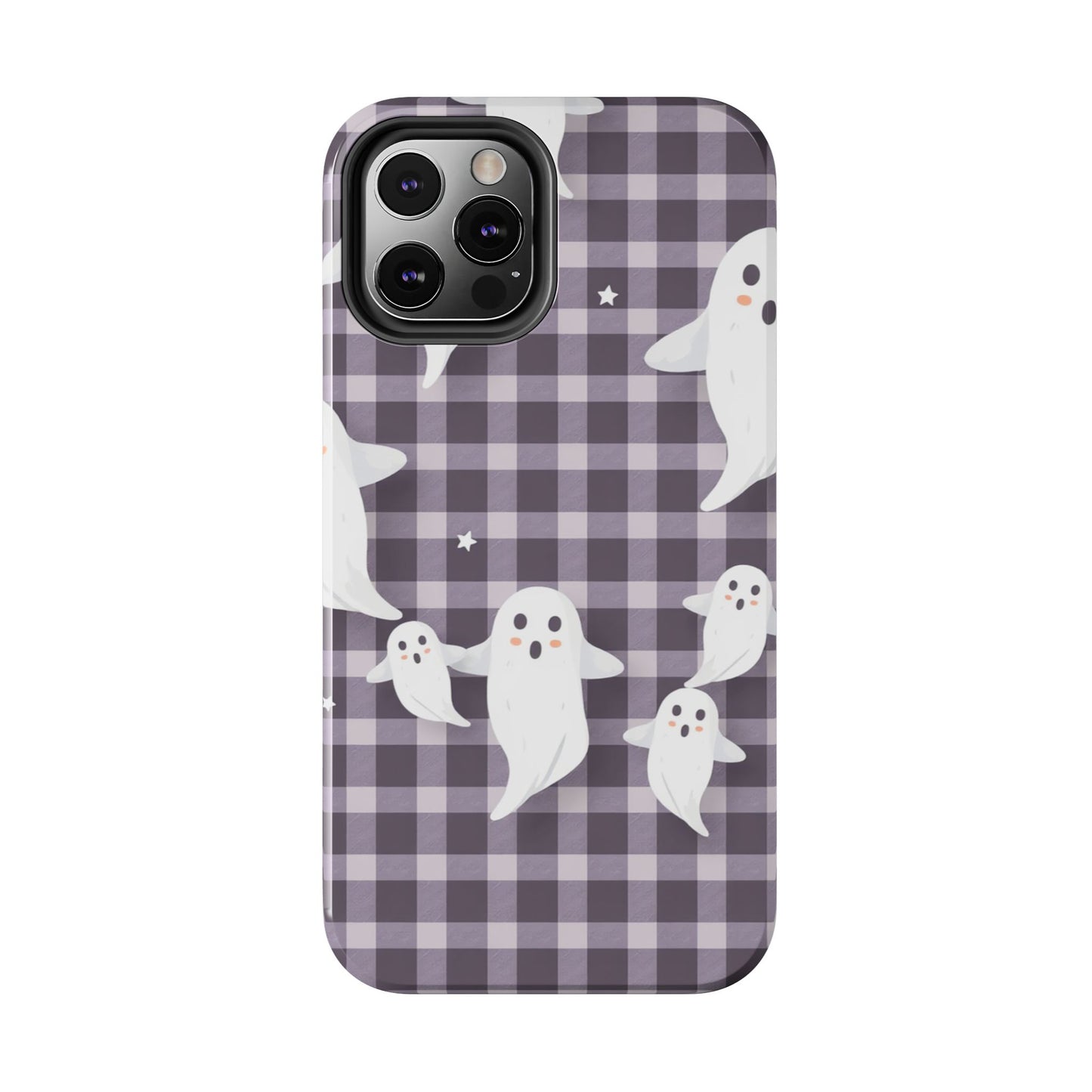 Cute Ghosts Tough Phone Case - Whimsical Halloween Design for Spooky Vibes