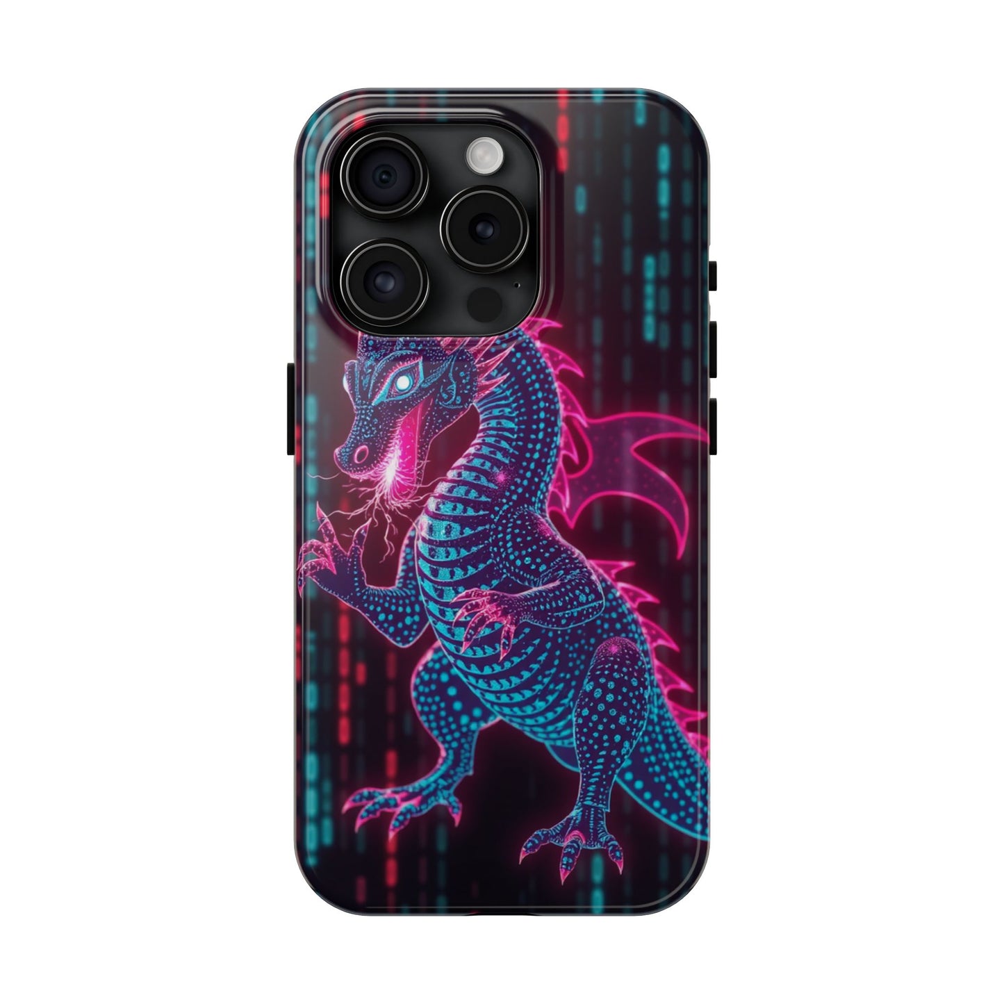 Electrifying Dragon Phone Case - Tough, Stylish Protection for Fantasy Lovers