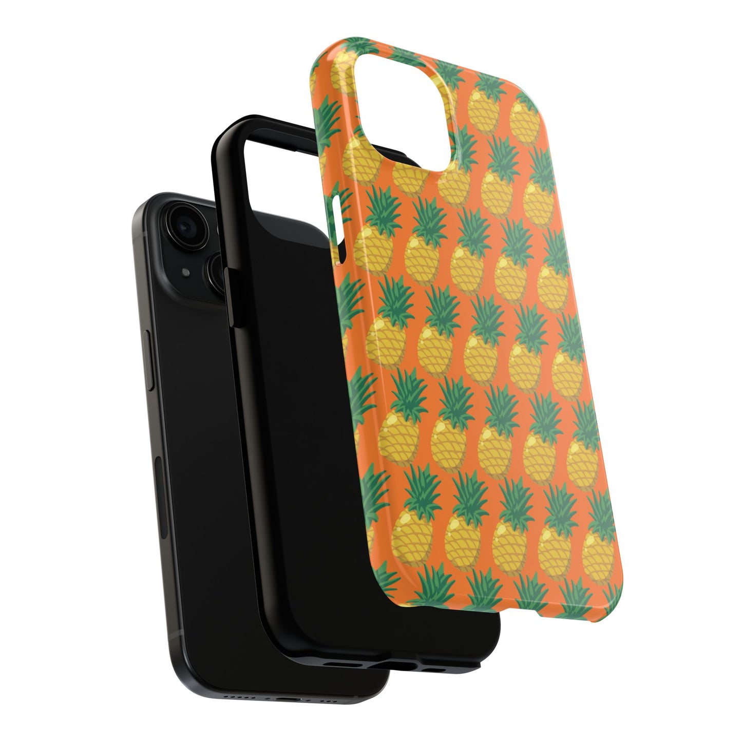 Tough Pineapple Phone Case - Vibrant Tropical Design for Summer Vibes - for iPhone