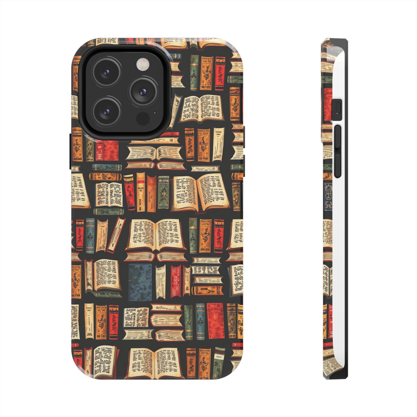 Book Lover Tough Phone Cases - Durable Protective Cases for Literature Fans