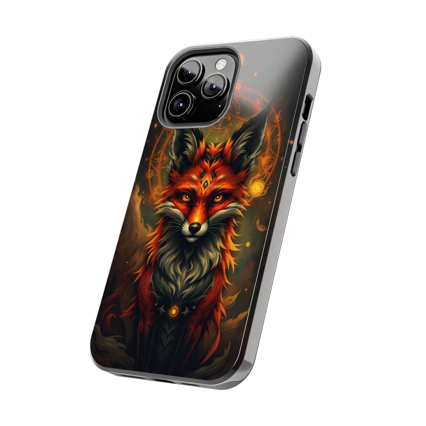 Mystical Fox Tough Phone Case - Durable Protection with Enchanting Design - for iPhone