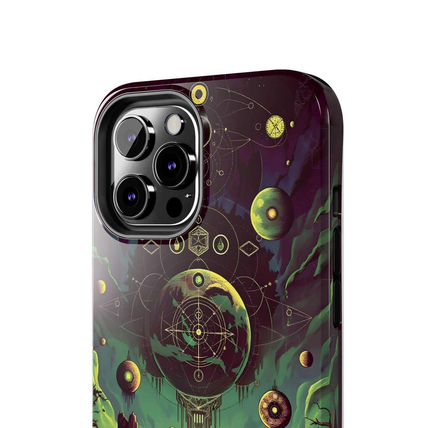 Cosmic Adventure Tough Phone Case - Galaxy Design for Space Enthusiasts - for iPhone