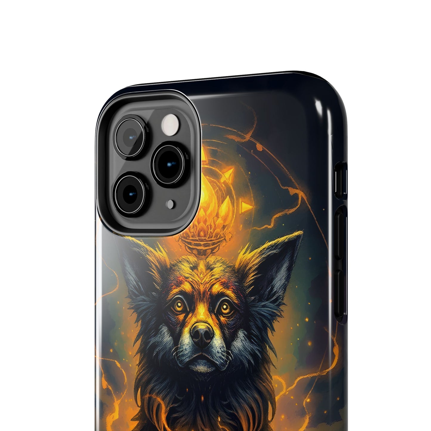 Mystical Dog of Light - Tough Phone Case - Durable Protection with Inspired Artwork - for iPhone