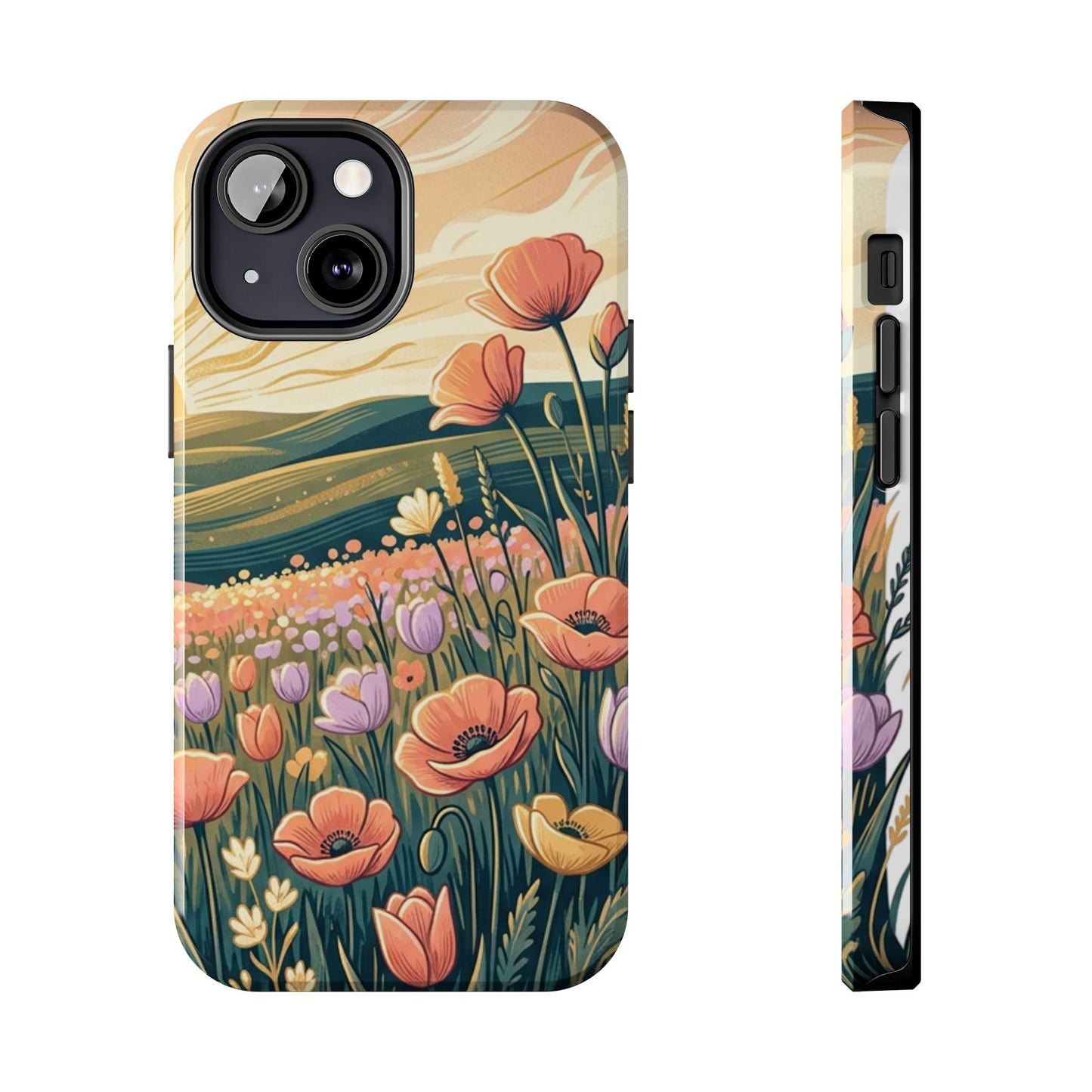 Floral Sunrise iPhone Case — Land of Flowers Design