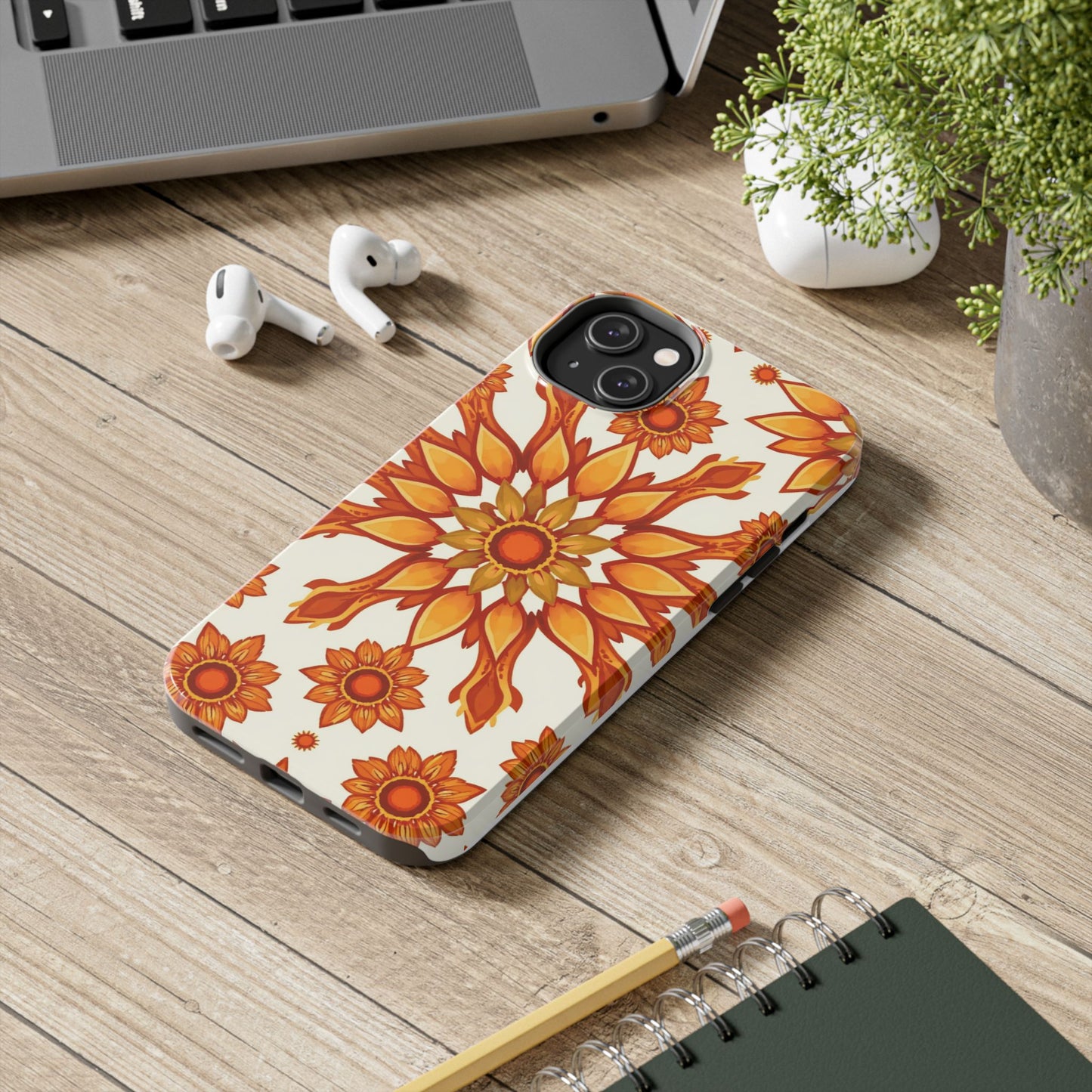 Sun Flower Soul Vibrant Floral Tough Phone Case | Durable & Stylish Protection - for iPhone