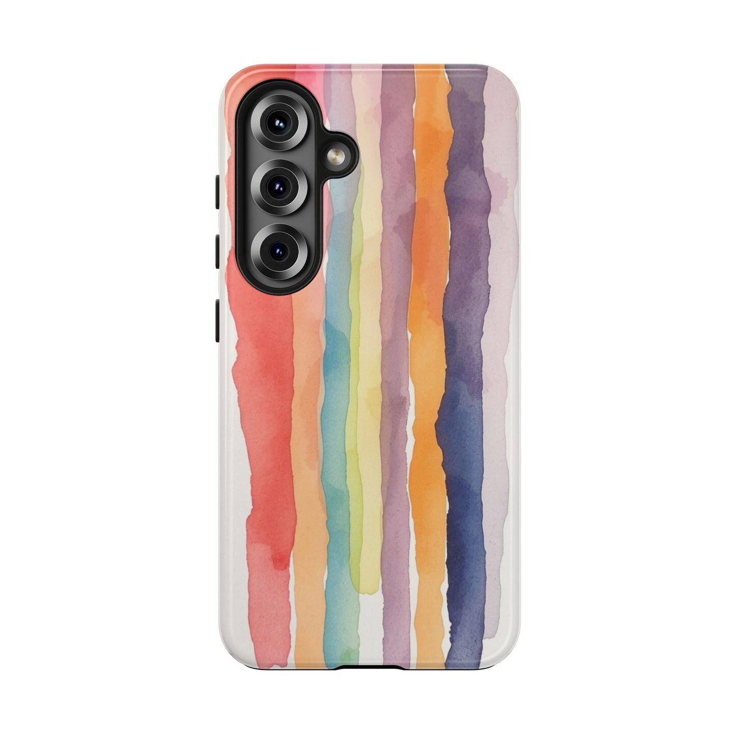 Colorful Watercolor Tough Phone Case - Stylish and Durable Cover for Creative Souls