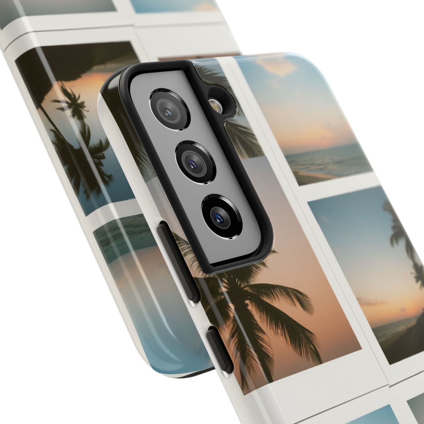 Tropical Sunset Tough Phone Case - Beach Vibes for Summer Adventures