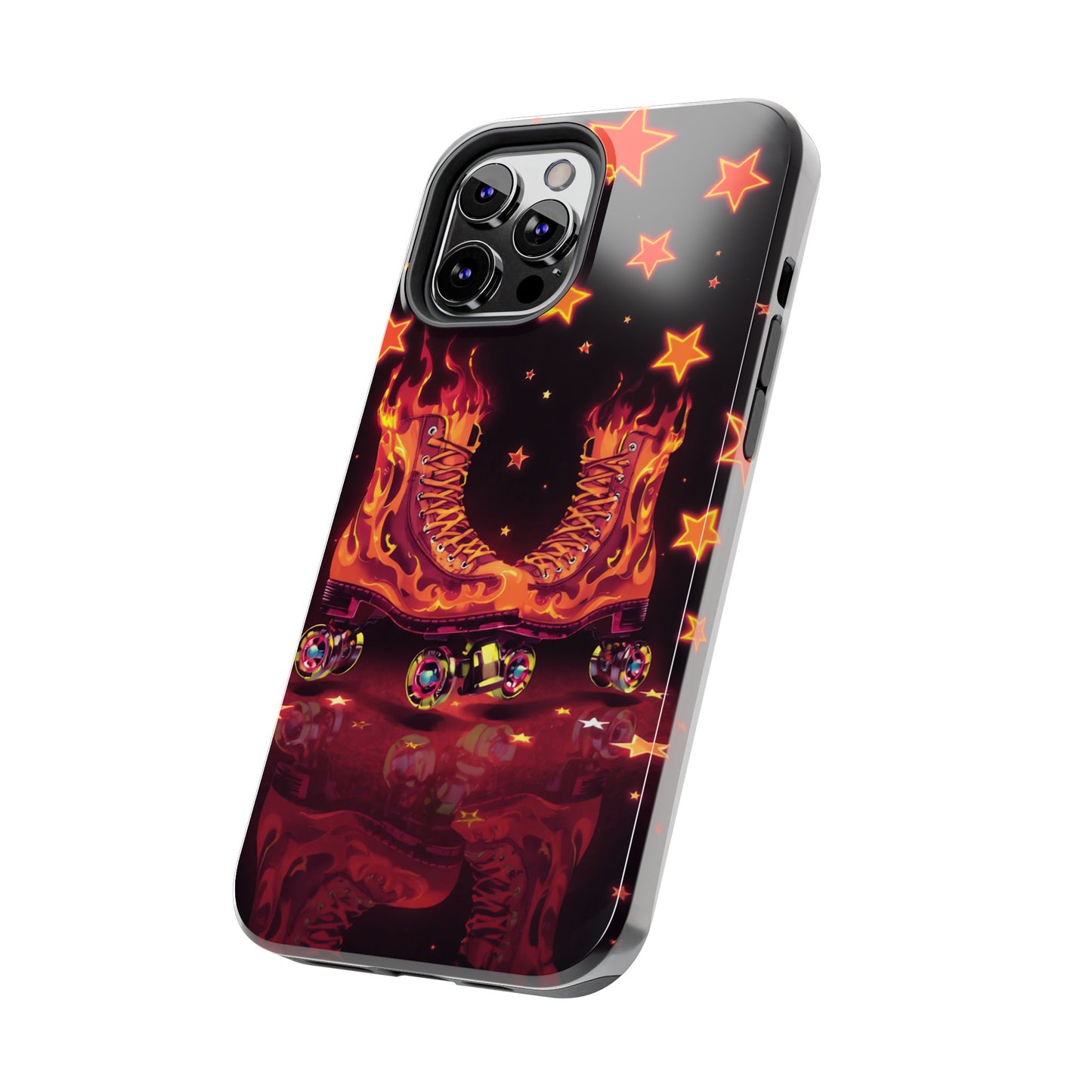 Retro Roller Skates Tough Phone Case - Stylish & Durable