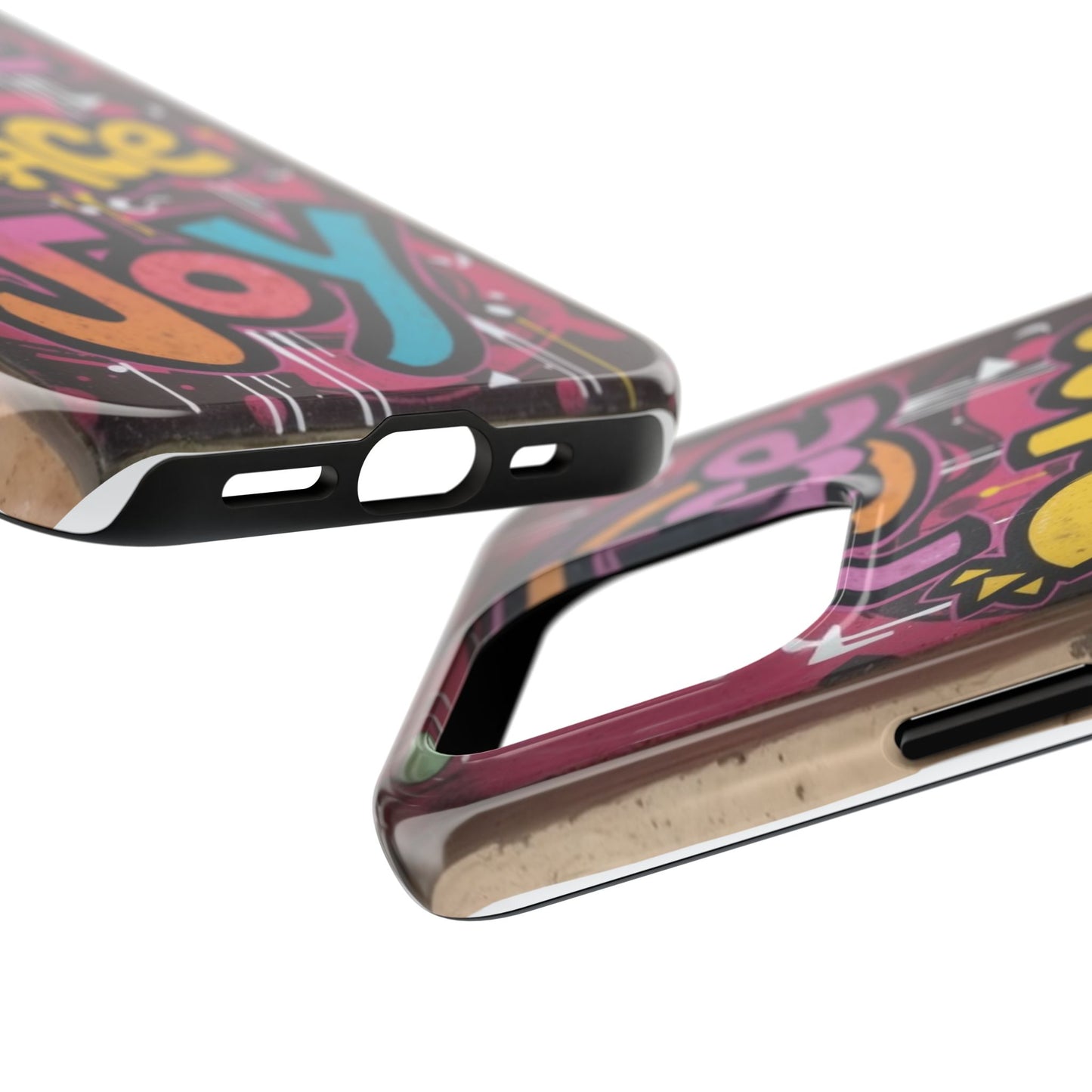 Colorful Peace Joy Tough Phone Case